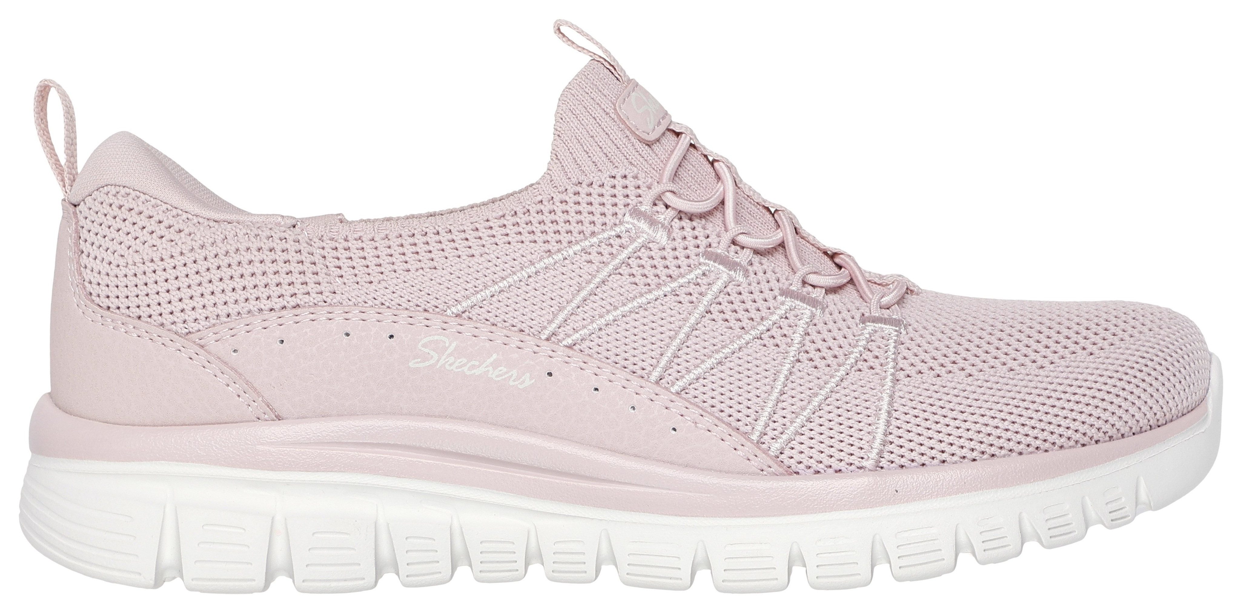 Skechers GRACEFUL-PICTURE PERFECT Slip-On Sneaker, Freizeitschuh, Slipper in veganer Verarbeitung – Bild 3 von 5
