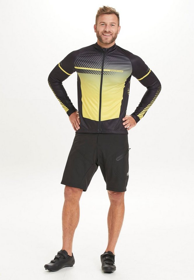 ENDURANCE Radtrikot Jillard mit reflektierenden Elementen, Funktionales  Shirt für Mountainbike und Radsport für Herren