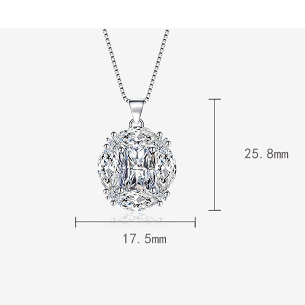 Schmuckset Ohrringe AUzzO~ Halskette Schmuckset Hochzeitsset Damenschmuck Strass (3er-Set) Ringe