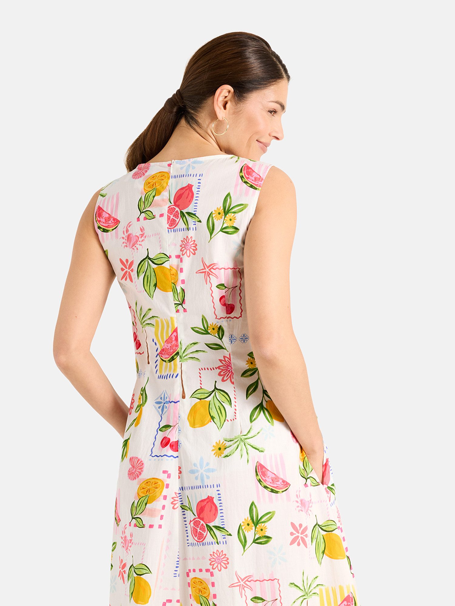 Lieblingsstück Sommerkleid RosaleaL in Midi-Länge, Allover-Print