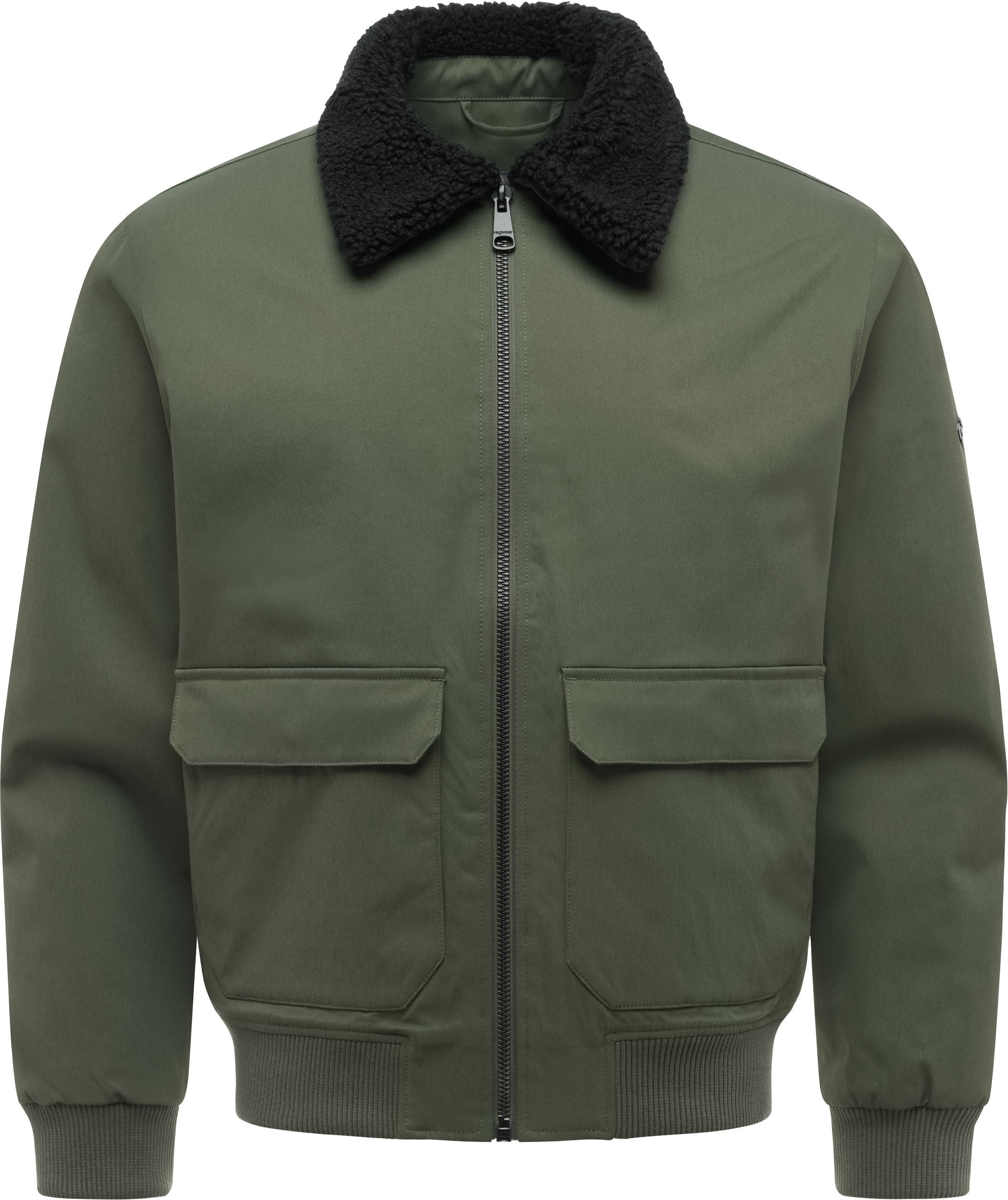 Ragwear Outdoorjacke Newys Y Wasserdichte Jacke mit warmem Kragen