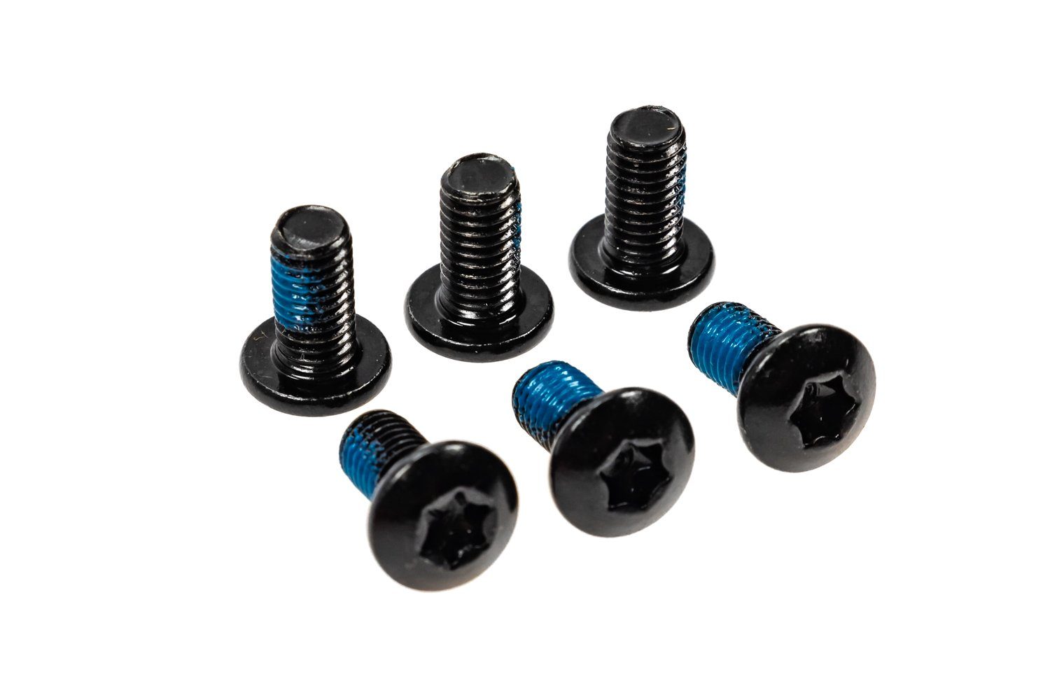 Non-Branded Felgenbremse 6 Stück Bremsscheiben Fahrrad Schrauben M5x10 TORX Schraubensicherung