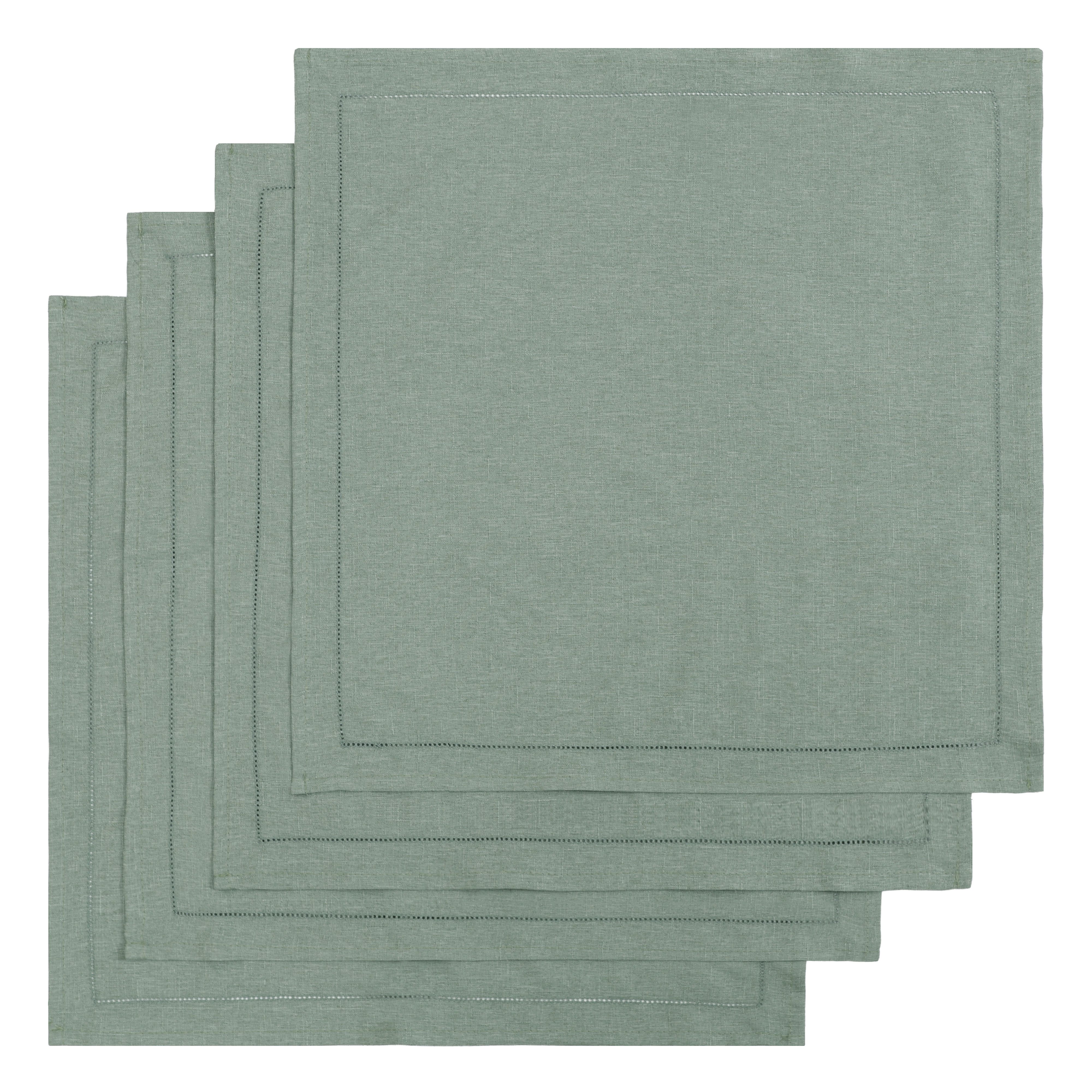 OTTO home Stoffserviette Sebastien, (4 St), Weiche Haptik, Mehrteilig, uni, 50x50