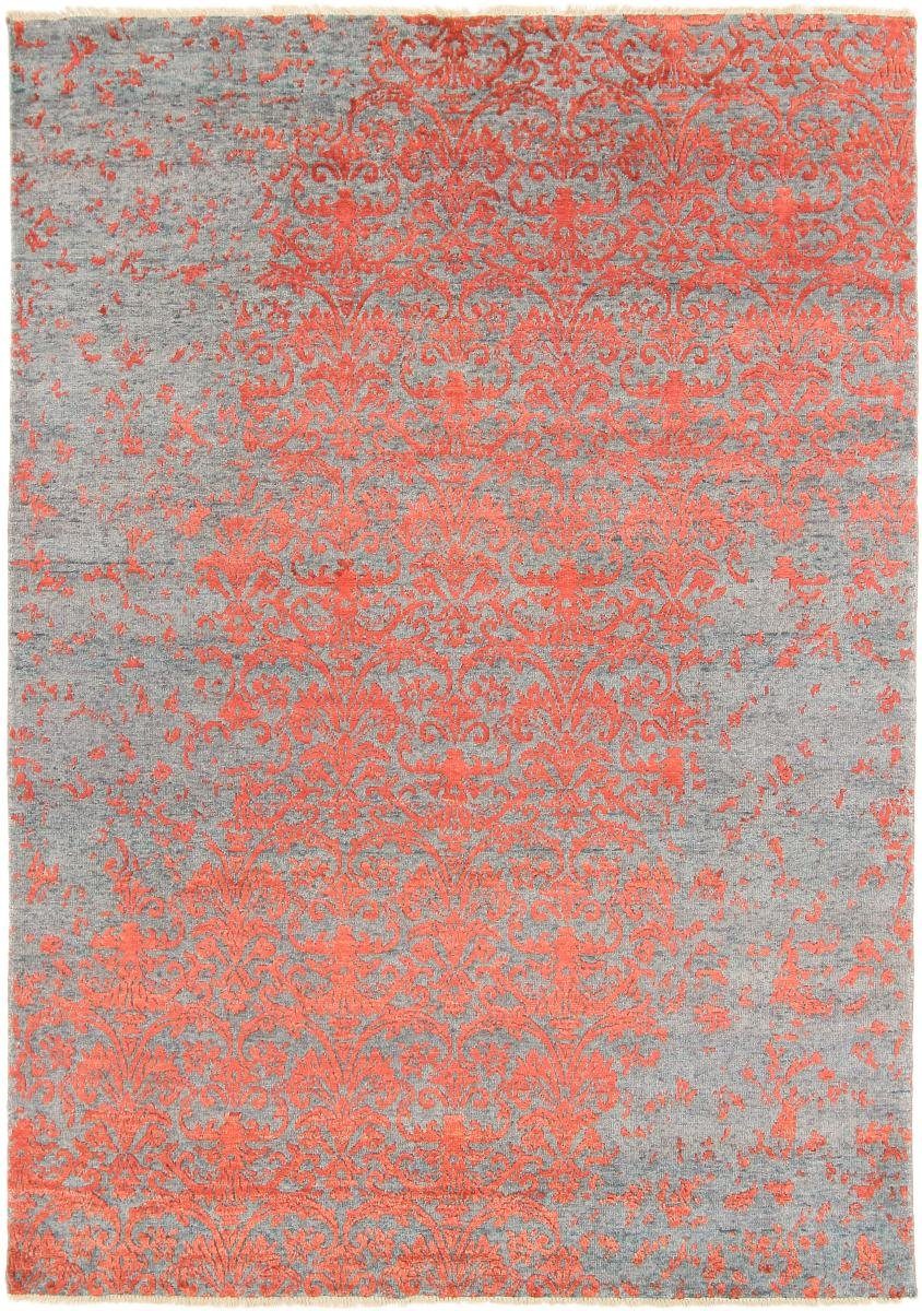 Orientteppich Sindhi 172x245 Handgeknüpfter Moderner Orientteppich / Designteppich, Nain Trading, rechteckig, Höhe: 12 mm