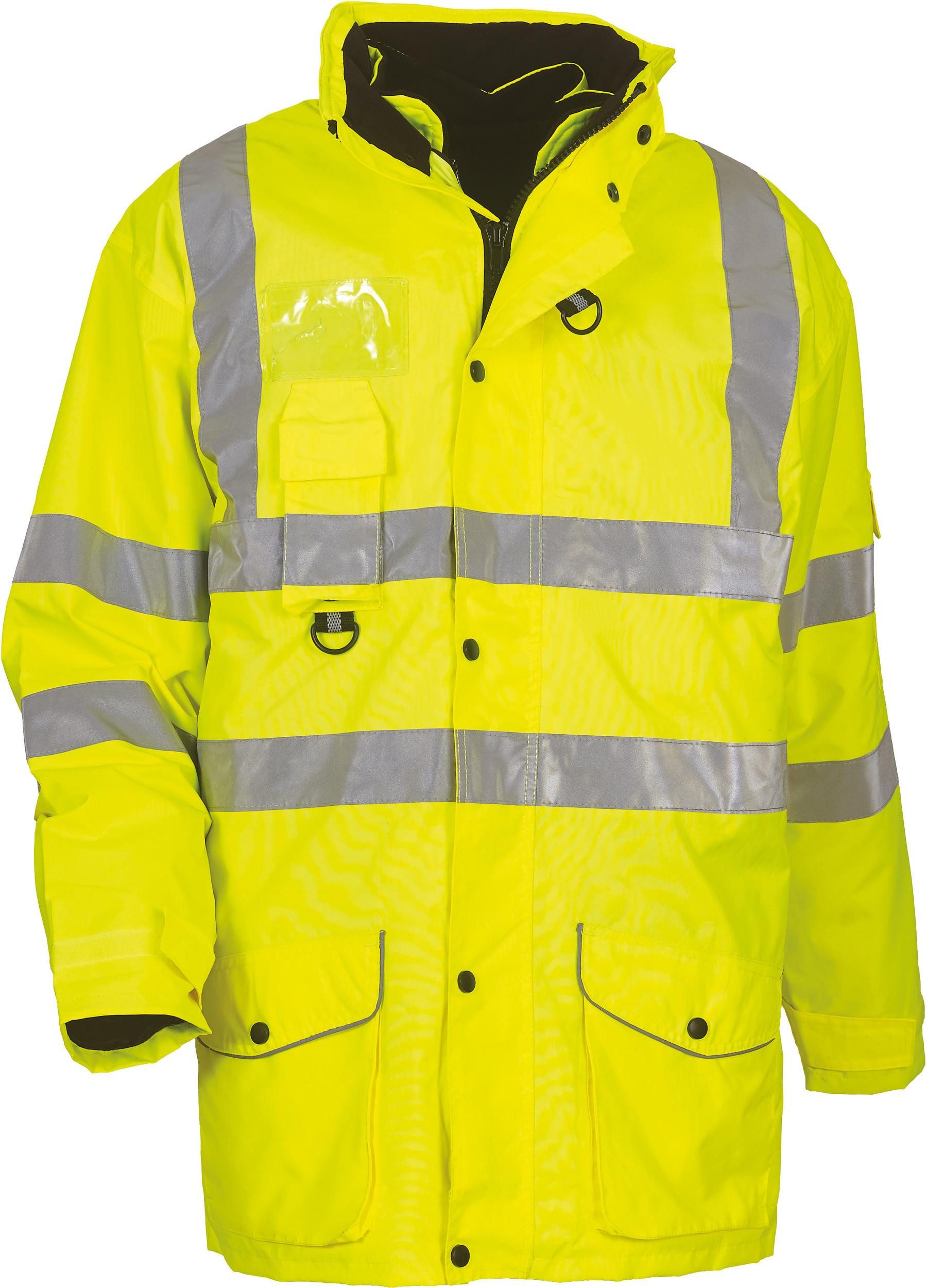 YOKO Arbeitsjacke Hi-Vis Multi-Functional 7-in-1 Parka