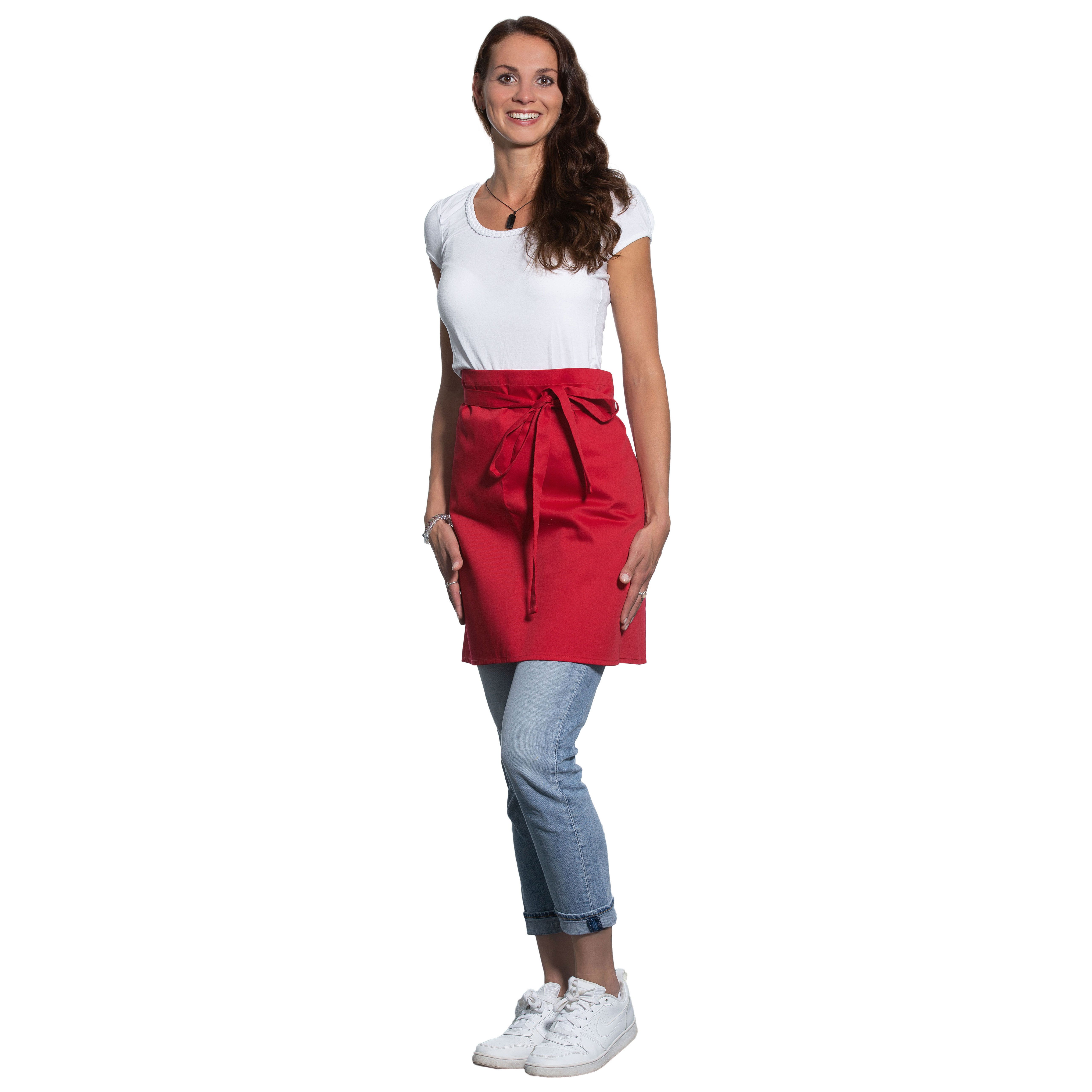 ZOLLNER Kochschürze, Bindebänder, pflegeleicht, versch. Farben, günstig online kaufen