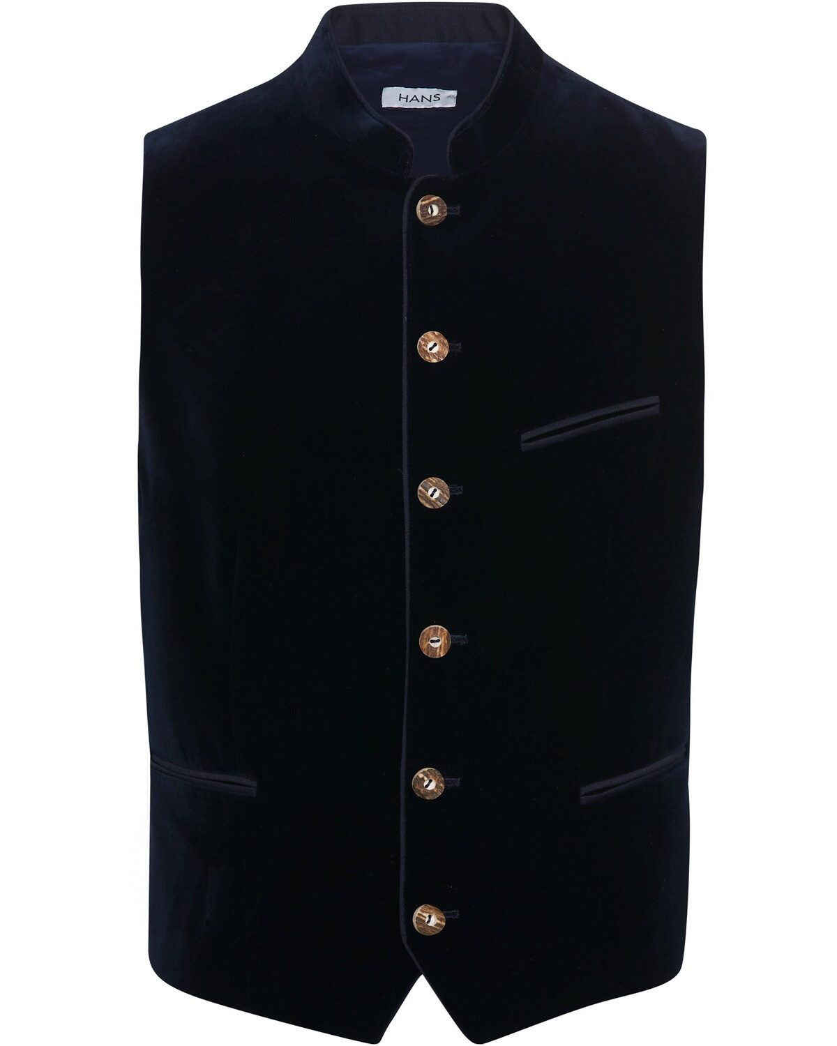 HANS Trachtenweste Samtweste Wenzel-2