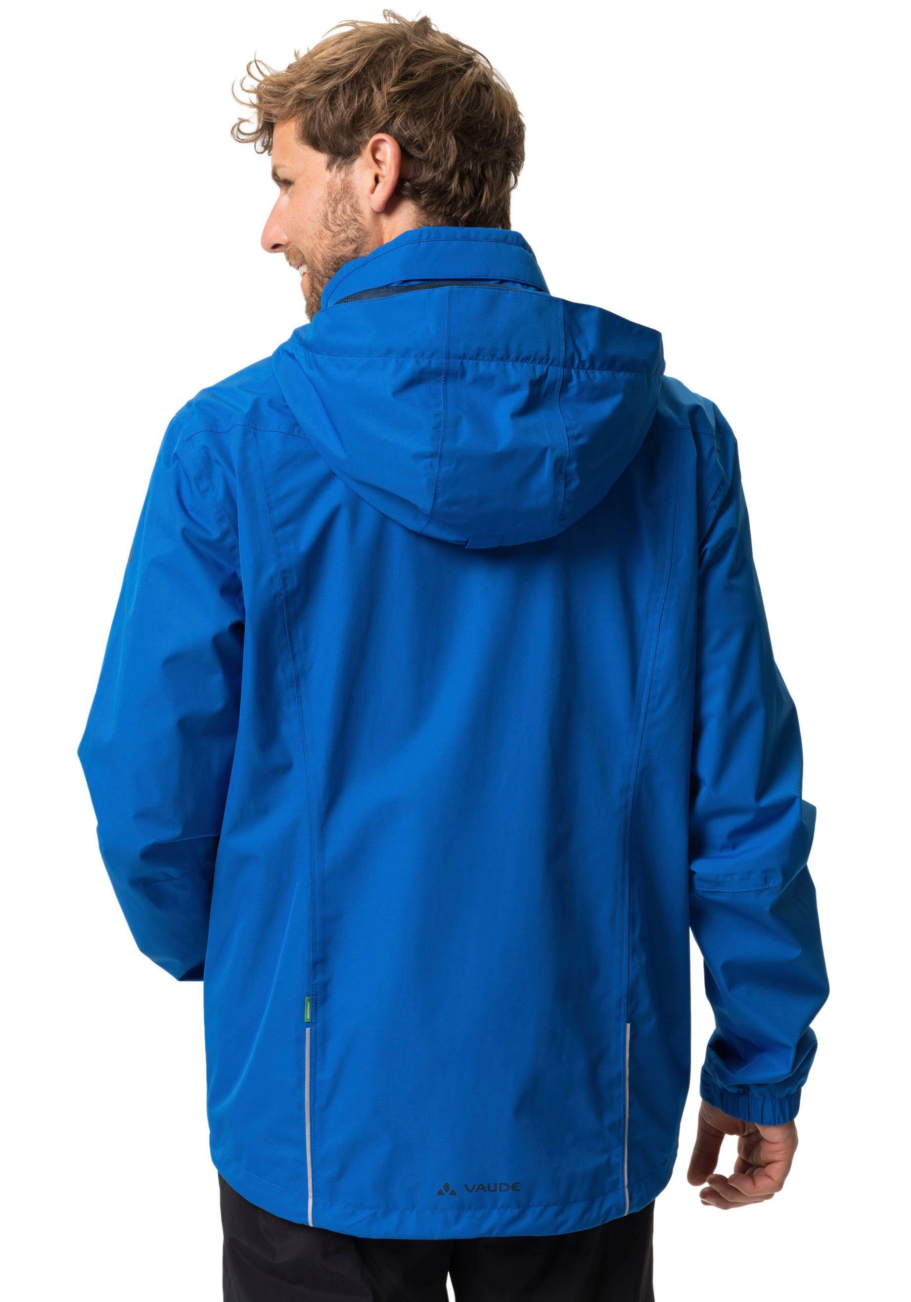 blue VAUDE Funktionsjacke BIKE ESCAPE signal JACKET MEN'S LIGHT