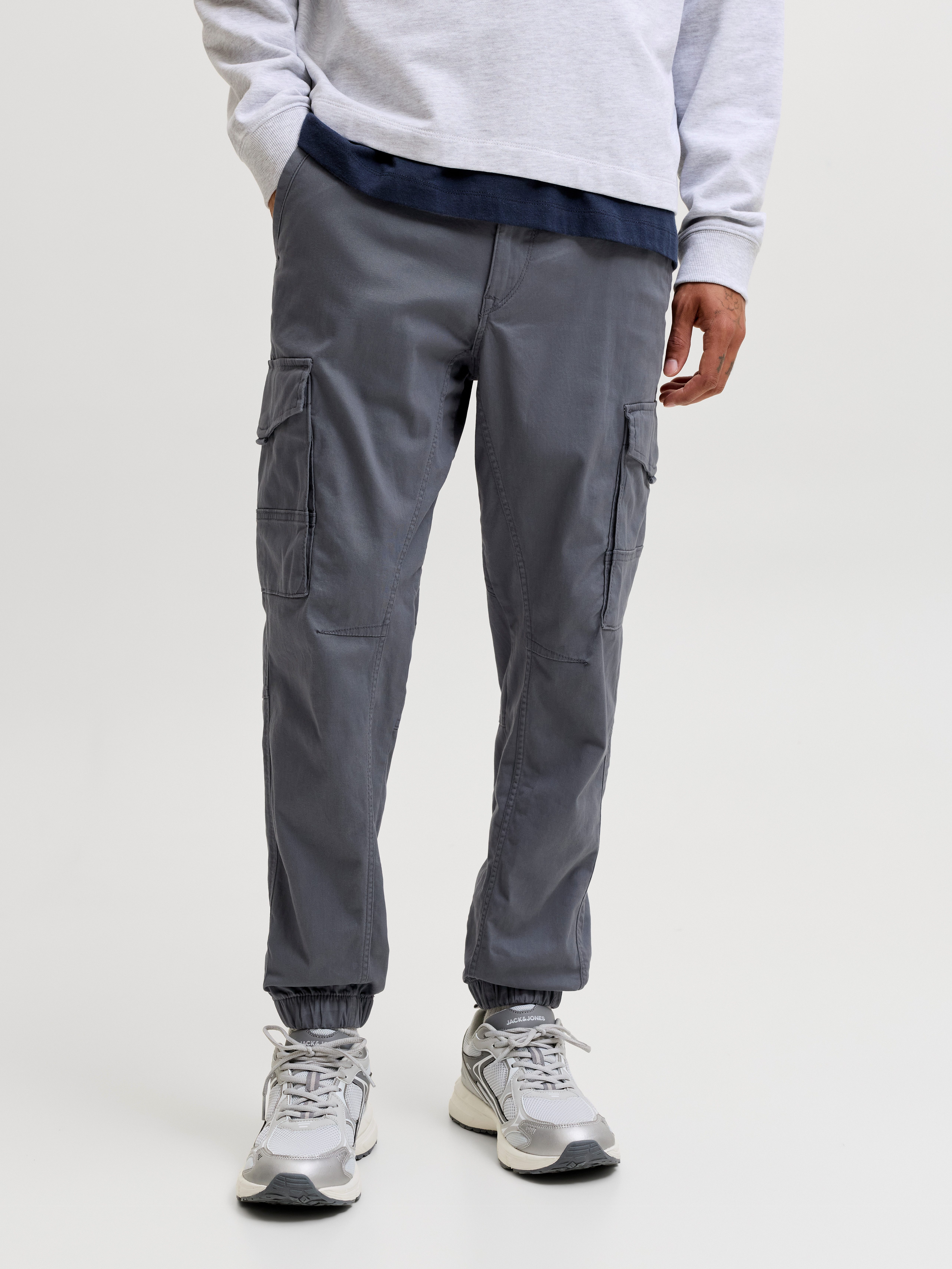 Jack & Jones Cargohose PAUL FLAKE Baumwollmischung, regular fit