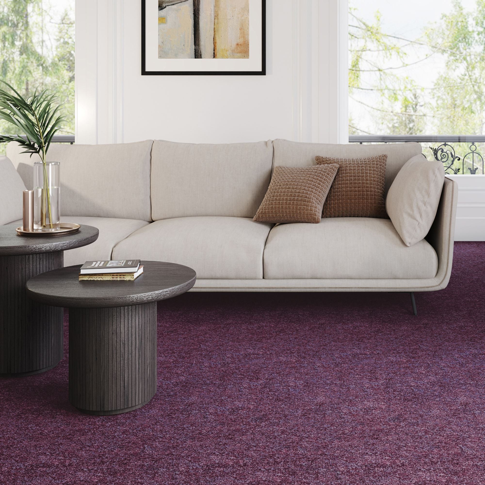 Steffensmeier Teppichfliese Richmond Paket (20Stück) 5m², Rechteckig, Teppi günstig online kaufen