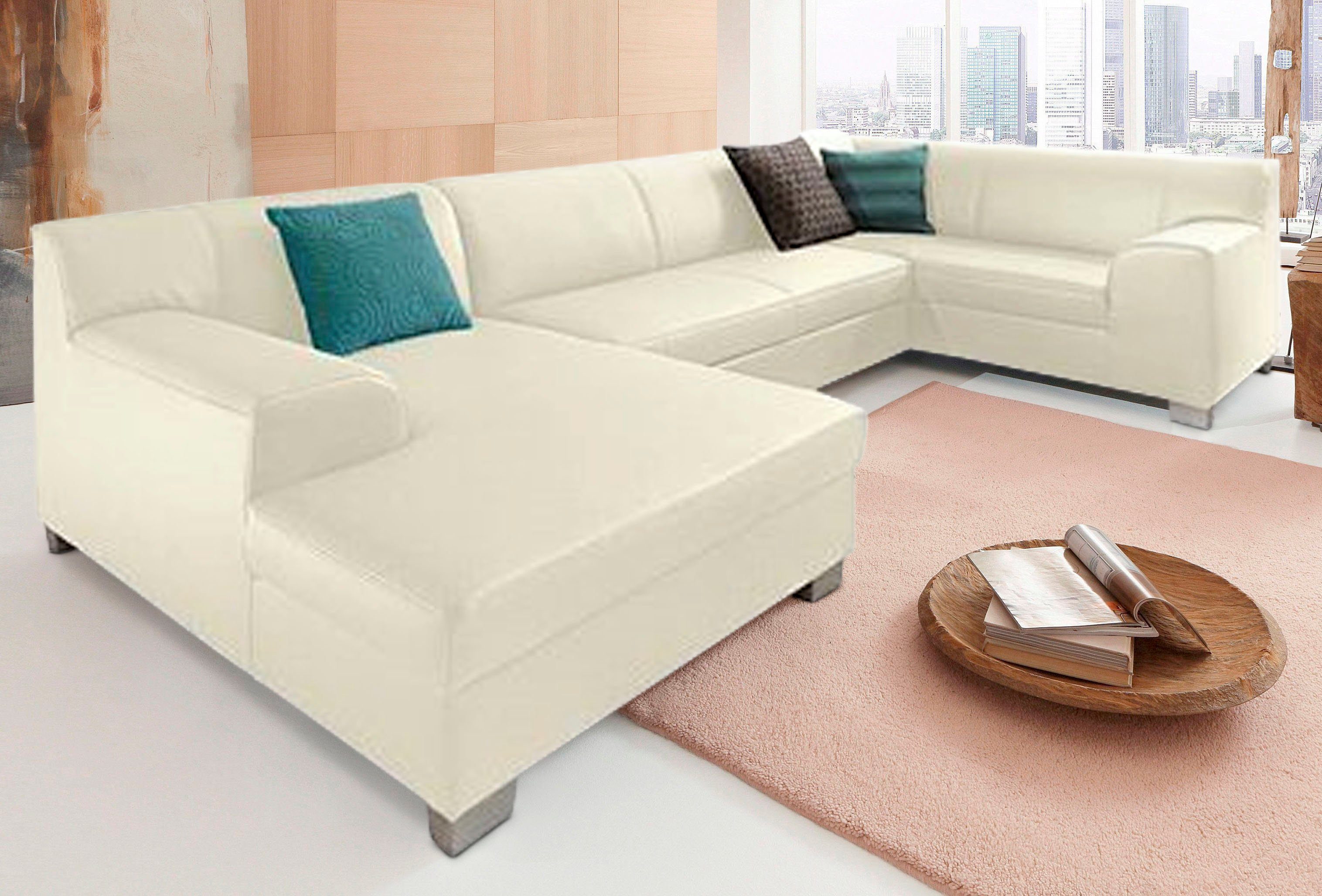 DOMO collection Wohnlandschaft "Amando in vielen Bezugsvarianten, auch in L günstig online kaufen