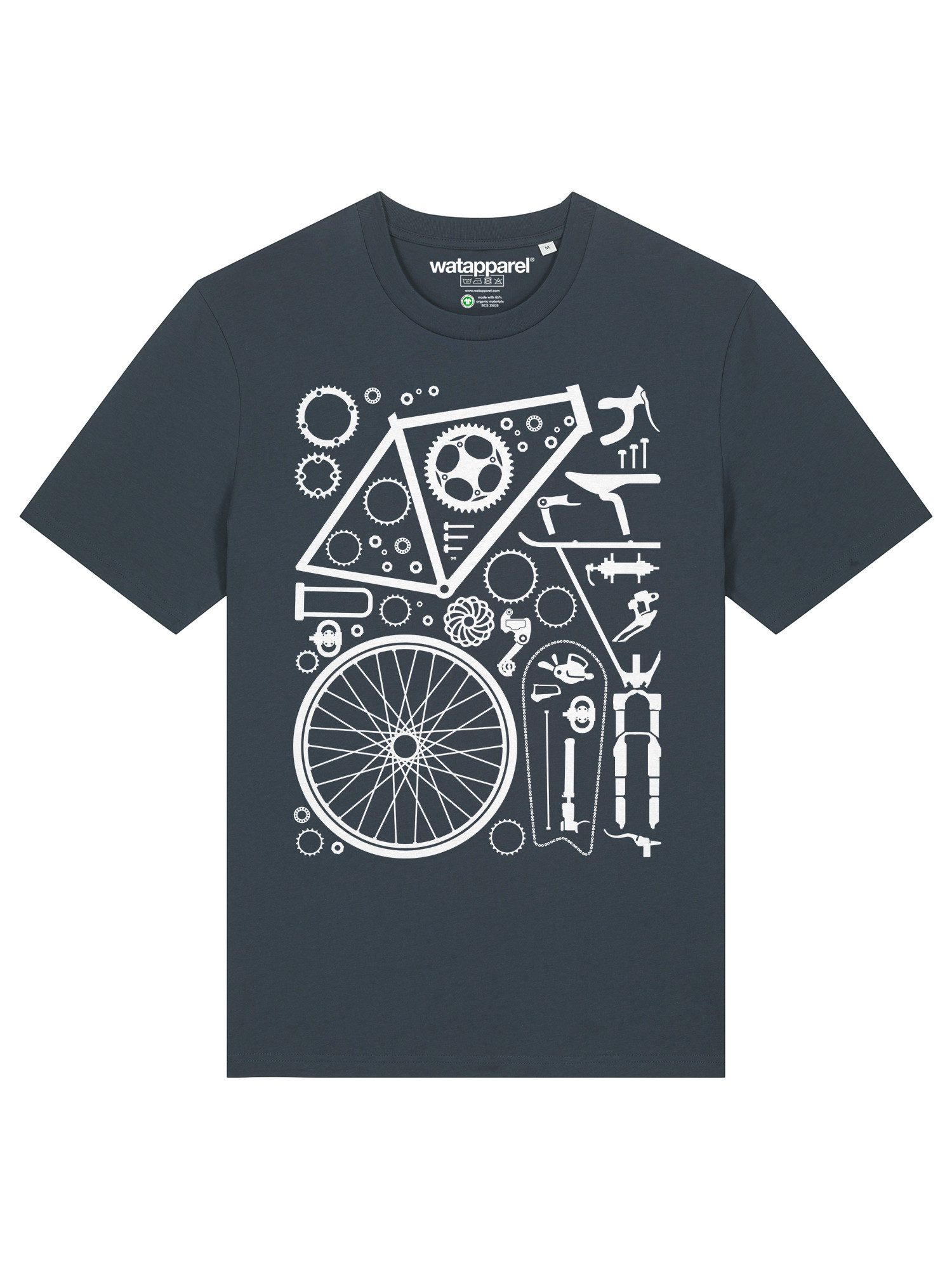 T-Shirt Fahrradteile