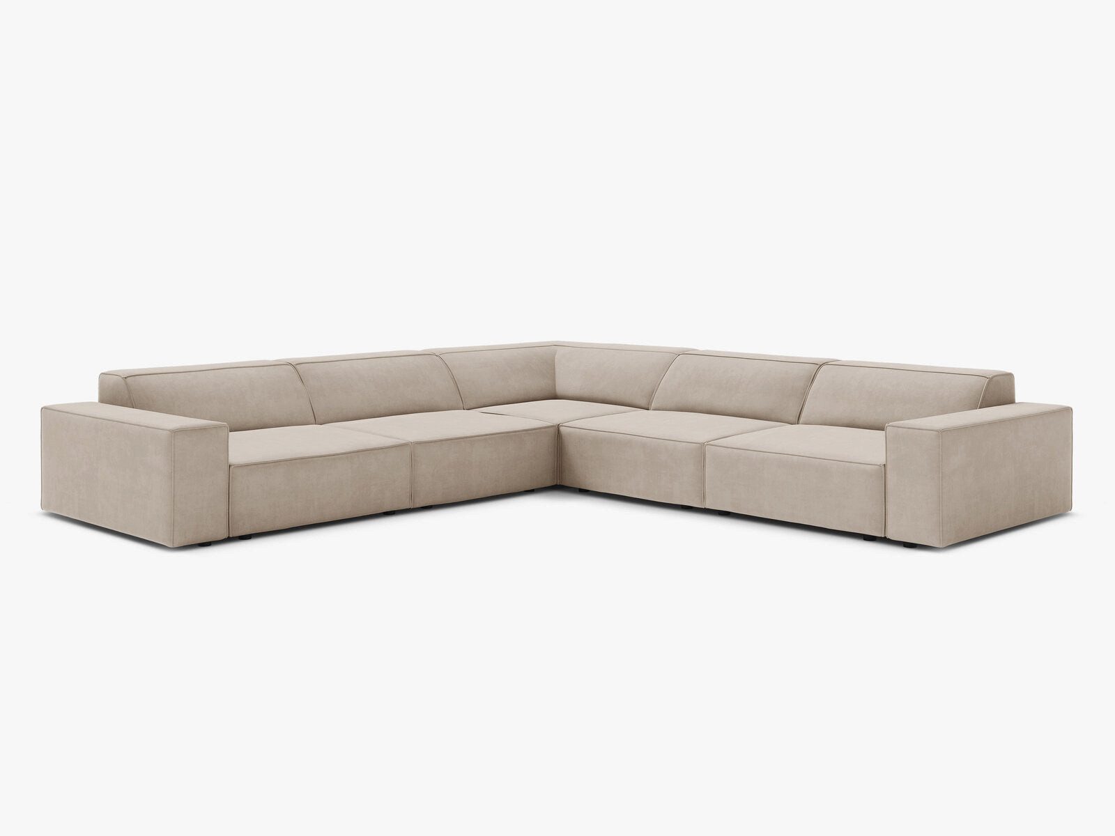 Micadoni Ecksofa Jodie, 6-Sitzer, 287 cm breit