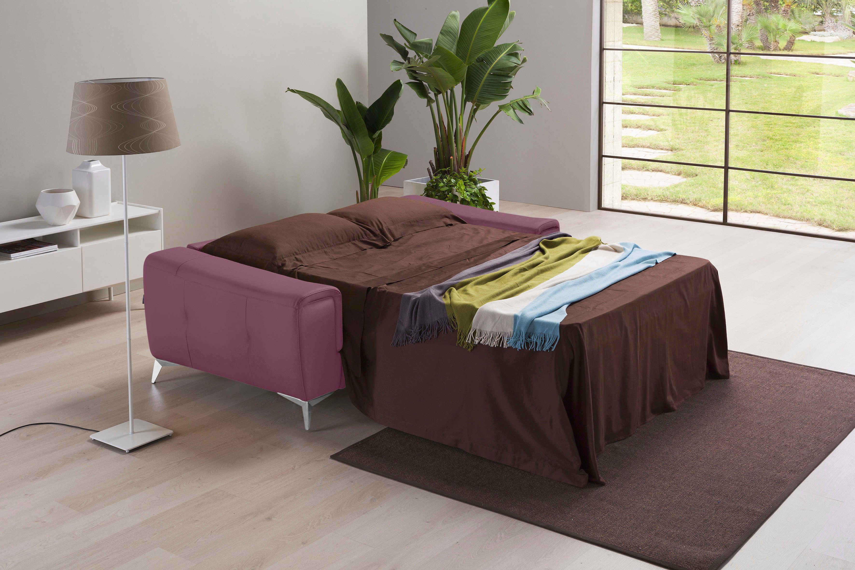 Egoitaliano Schlafsofa Francine Designsofa, Loungesofa mit günstig online kaufen