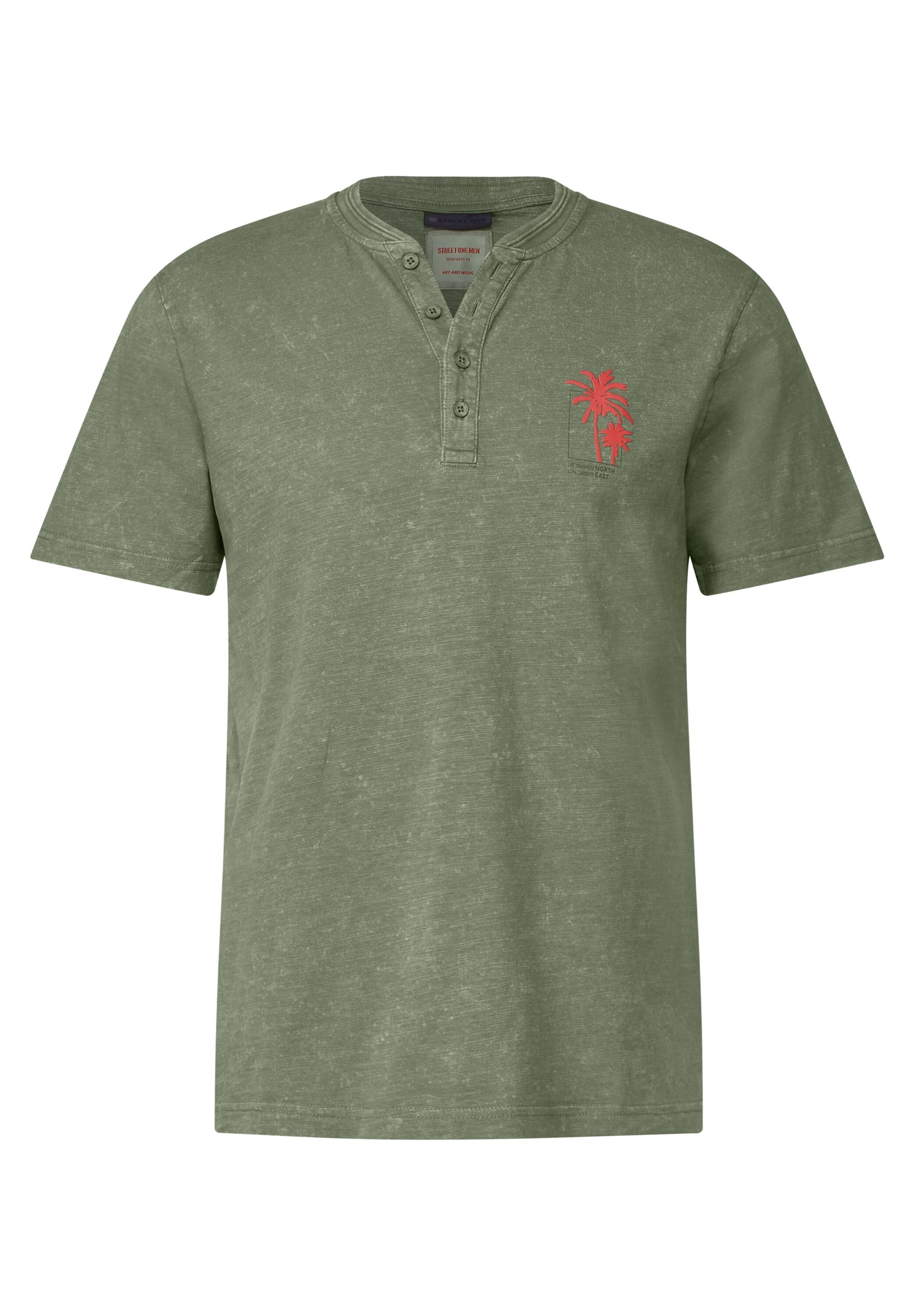 STREET ONE MEN T-Shirt oregano green