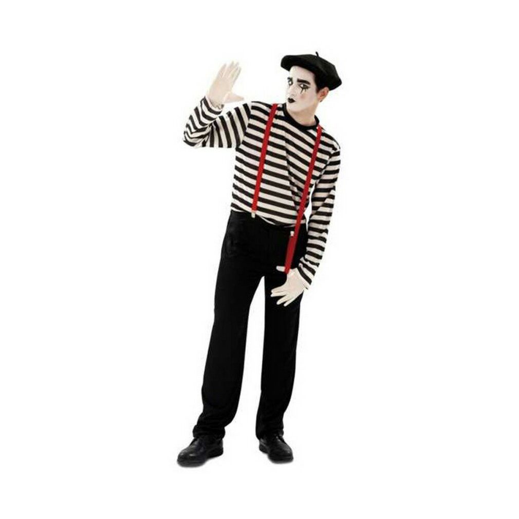 My Other Me Kostüm Verkleidung für Erwachsene Pantomime Größe M/L