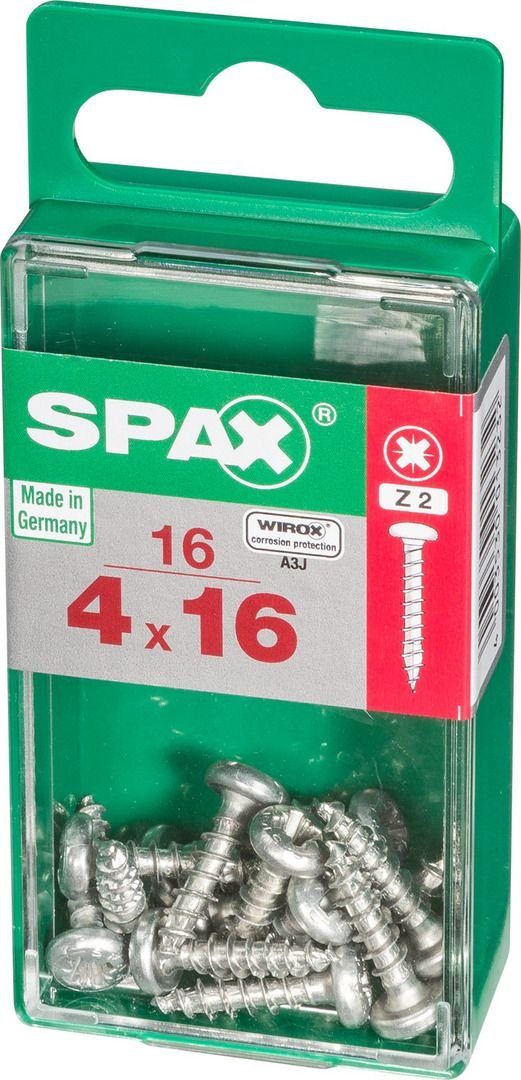 16 Spax Holzbauschraube - 4.0 mm 20 Universalschrauben x TX SPAX 16