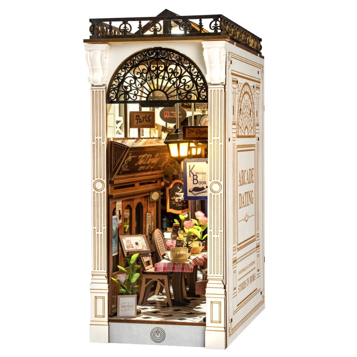 ROLIFE 3D-Puzzle Book Nook "Arcade Dating", 148 Puzzleteile