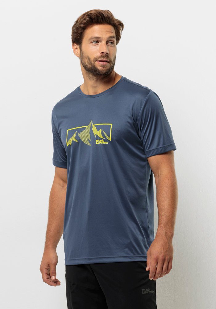 Jack Wolfskin T-Shirt PEAK GRAPHIC T M