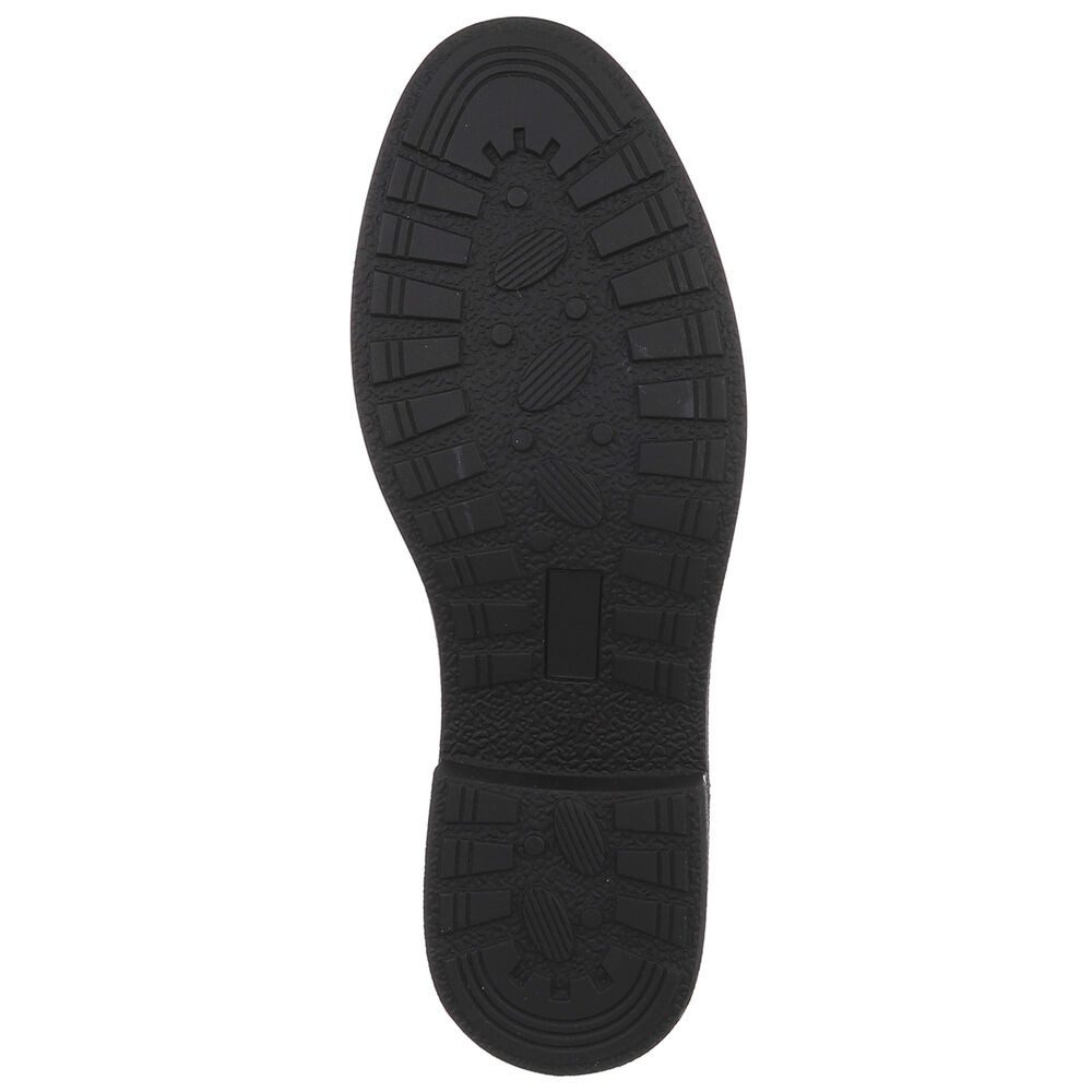 Ital-Design Damen Loafer Pennyloafer mit Blockabsatz Slipper (91742630) Blockabsatz Mokassins in Schwarz
