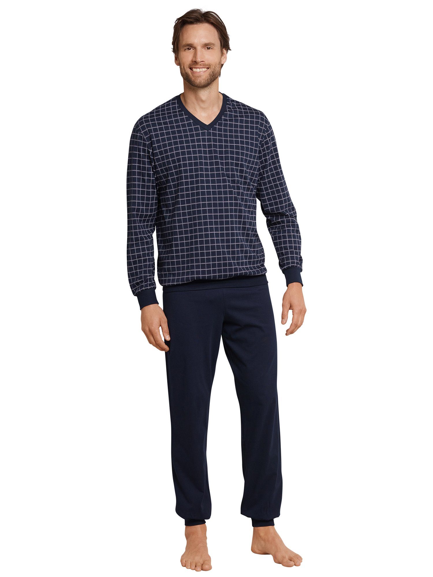 Schiesser Pyjama Dark Sapphire (2 tlg) günstig online kaufen