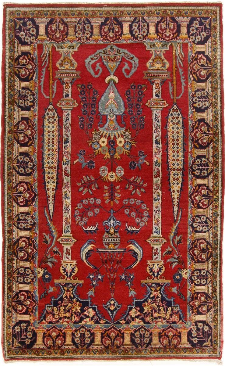 Orientteppich Keshan 76x189 Handgeknüpfter Orientteppich / Perserteppich Läufer, Nain Trading, rechteckig, Höhe: 8 mm