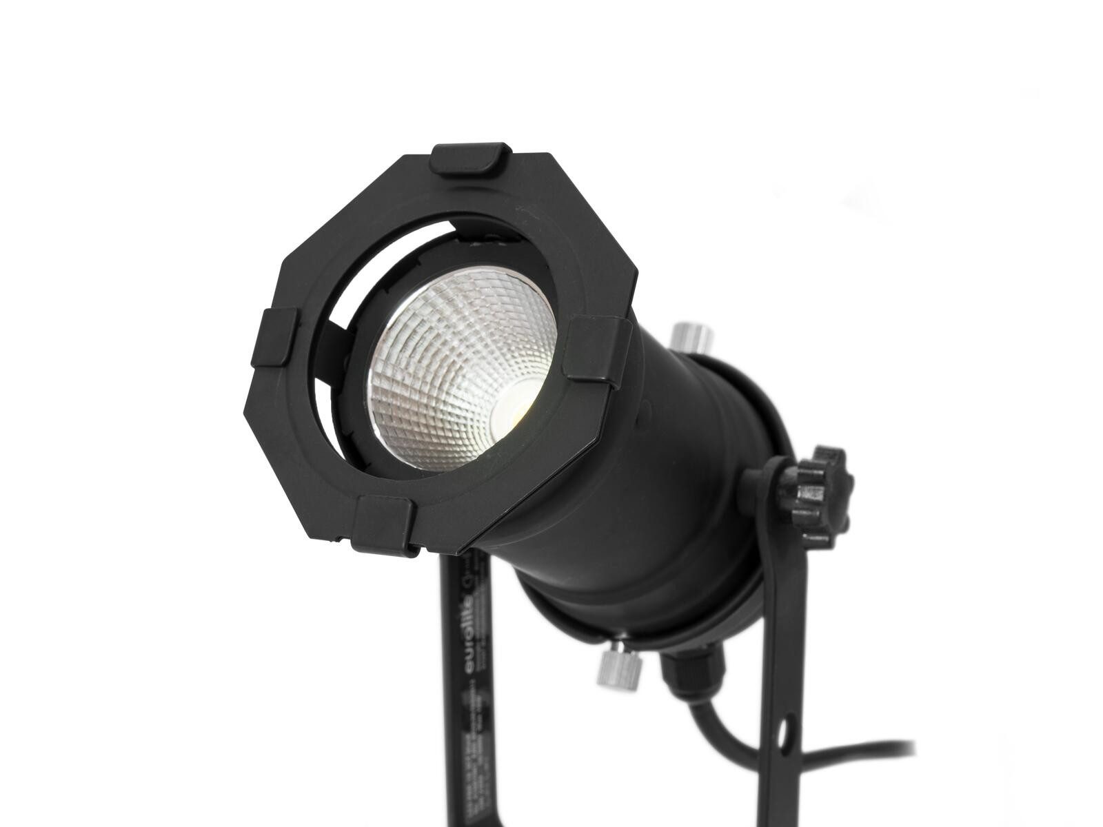 EUROLITE disco light EUROLITE LED PAR-16 3CT black