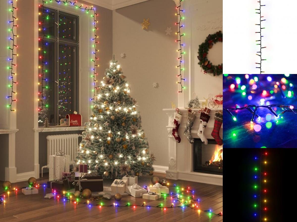 vidaXL Lichterkette »LEDLichterkette mit 3000 LEDs Mehrfarbig 30 m PVC