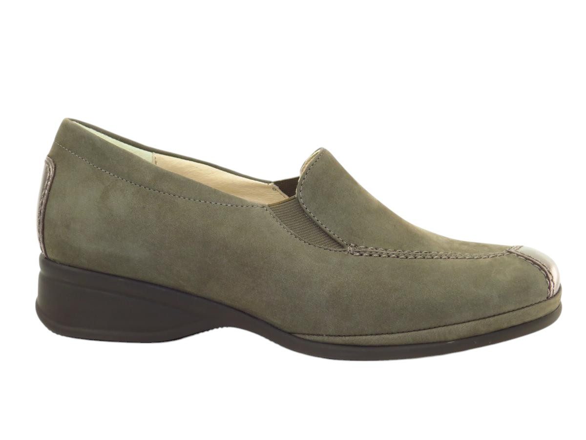 Nubukina asphalt Slipper