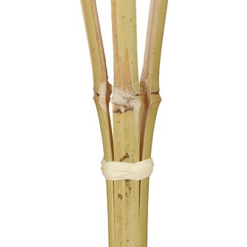 relaxdays Gartenfackel 10er Set Gartenfackeln Bambus 80 cm