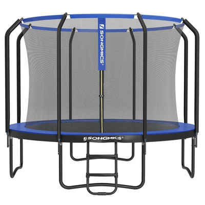 SONGMICS Gartentrampolin Ø 305/366 cm Trampolin, gepolstertes Gestell