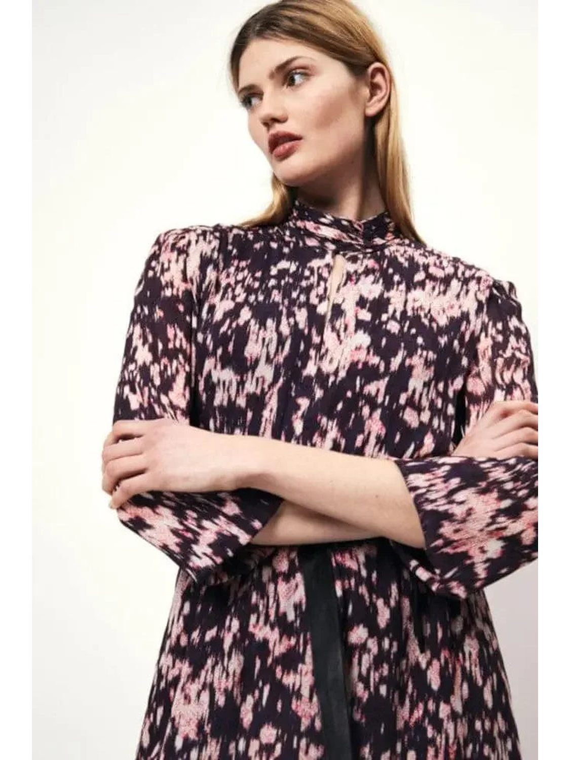 Dante6 Midikleid Bedrucktes Kleid