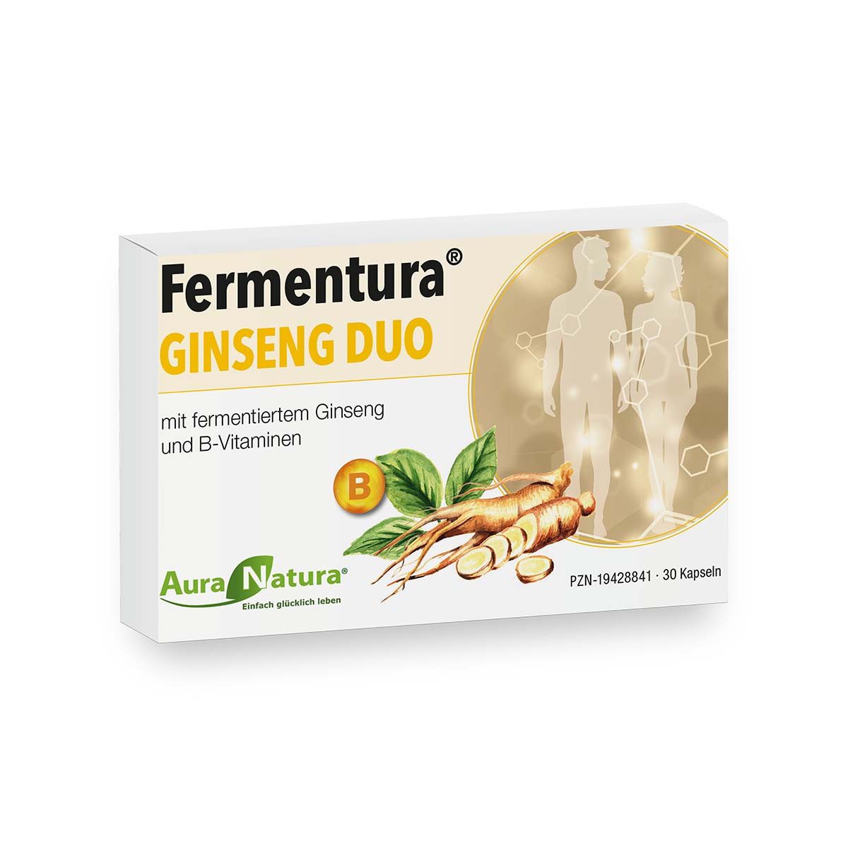 Aura Natura Fermentura Ginseng Duo - 30 Kapseln Kapseln