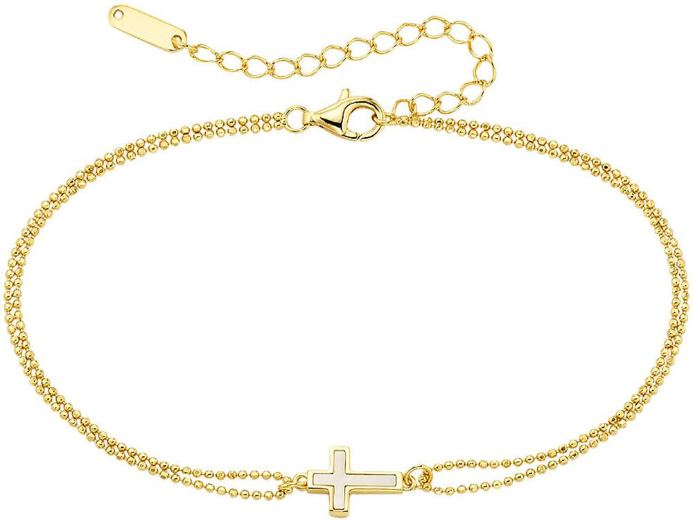 Aniston JEWELRY & WATCHES Armband Schmuck Geschenk Armband mit Kreuz günstig online kaufen