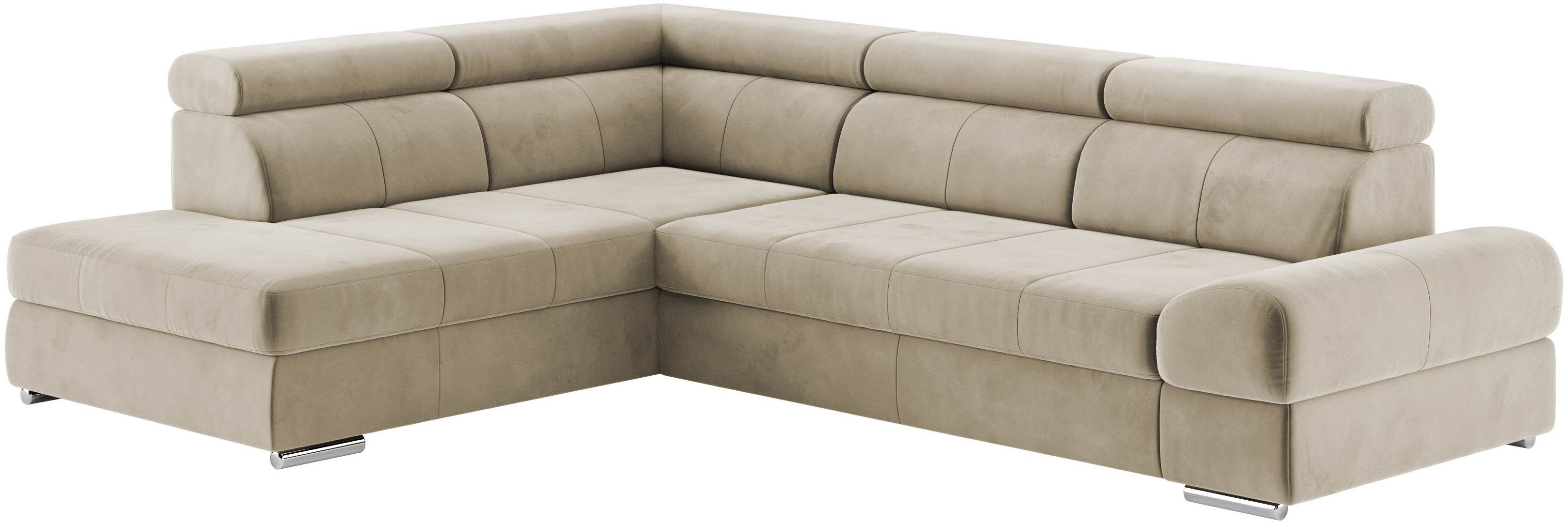 sit&more Ecksofa Broadway L-Form, mit verstellbaren günstig online kaufen