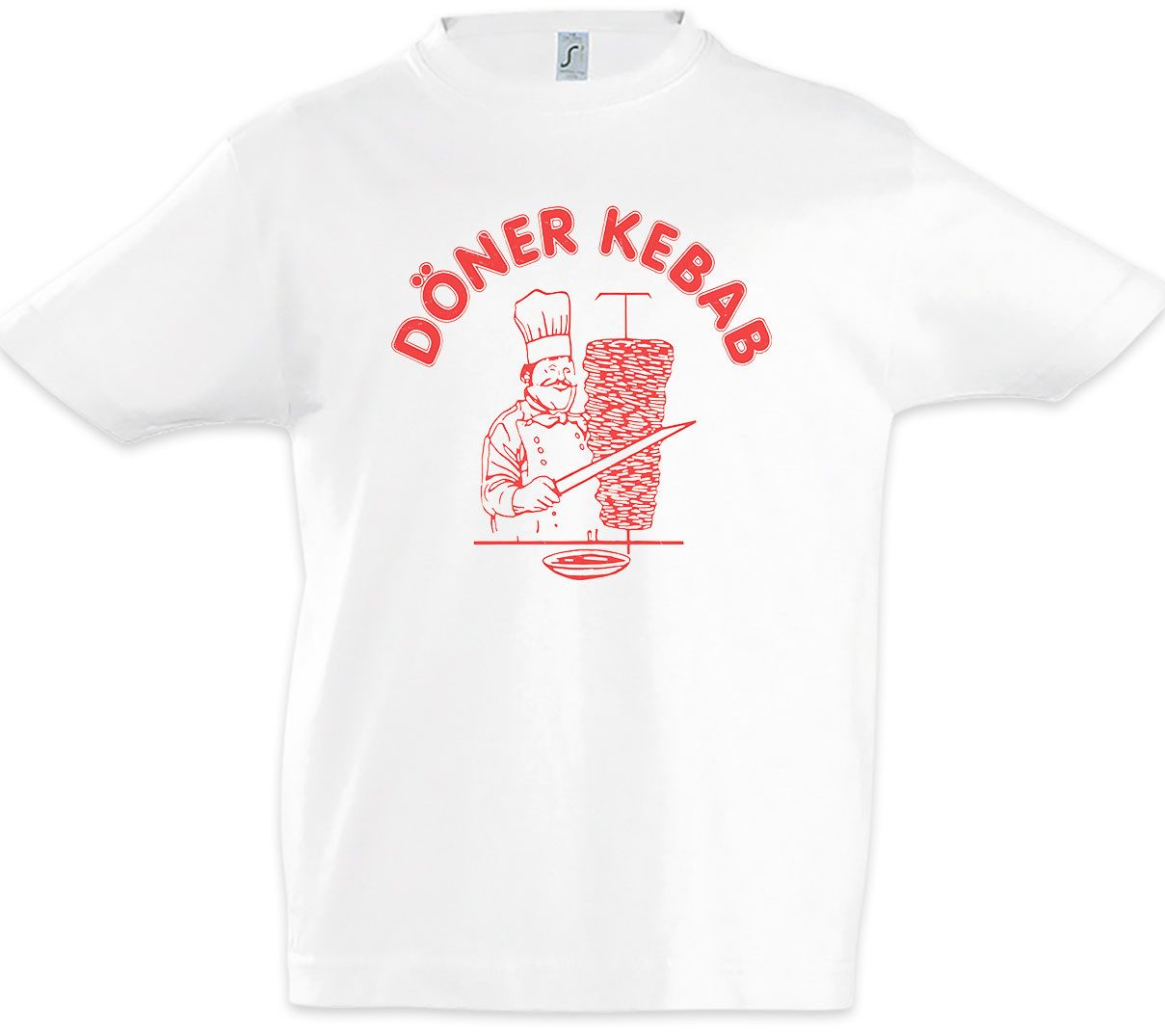 Print-Shirt Döner Kebab Kinder T-Shirt Ayran Kebab Dönerladen Türkei Spaß Gang