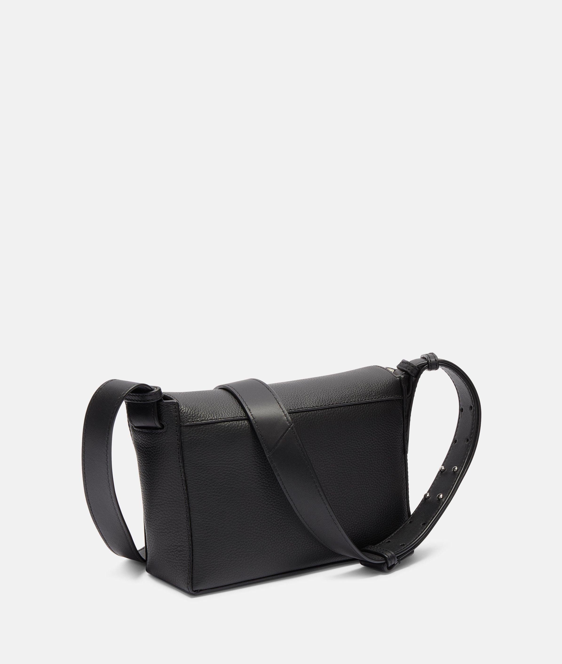 Liebeskind Berlin Umhängetasche Hilla Crossbody S, Kompakte Crossbody-Bag aus festem Rindsleder
