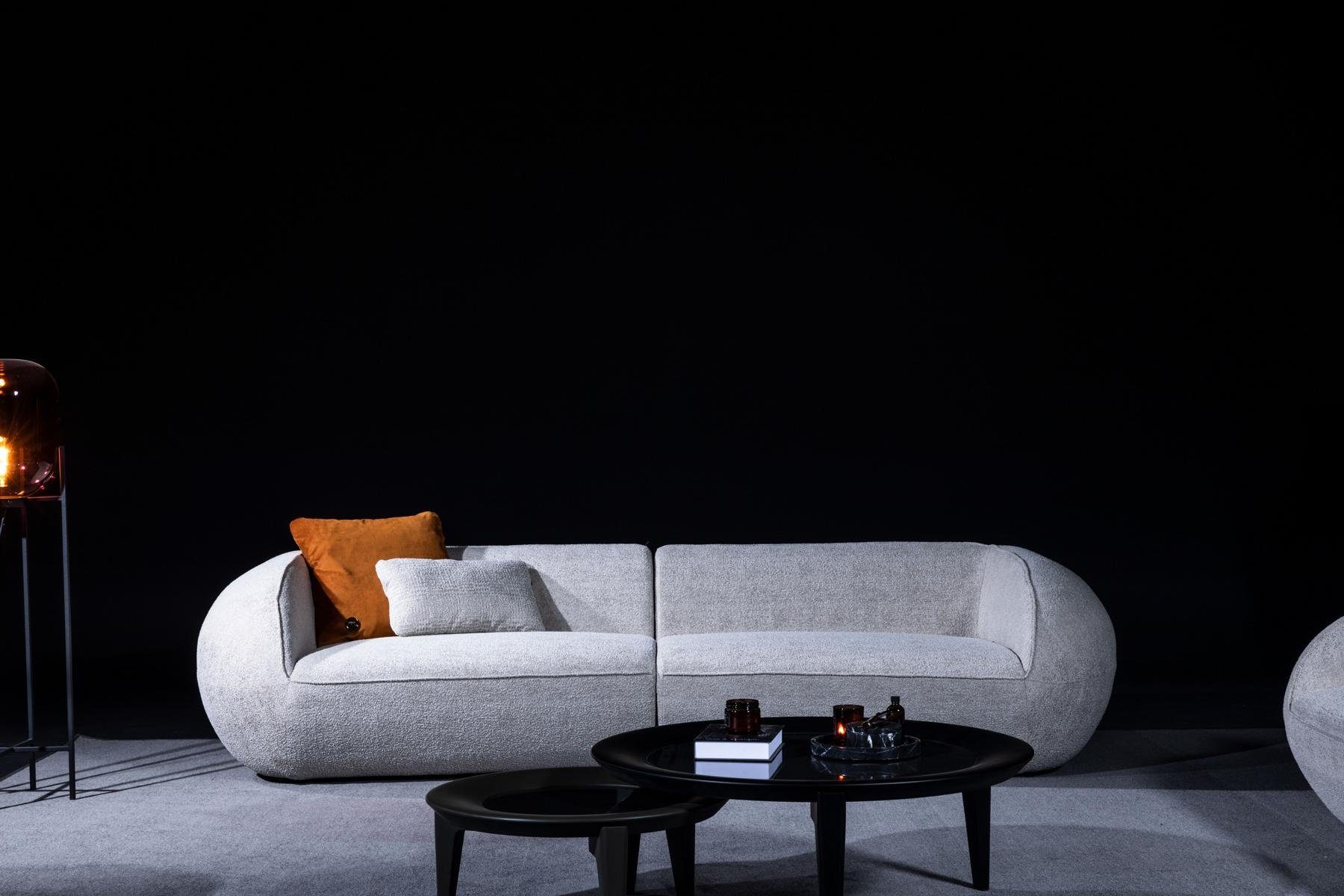 JVmoebel 3-Sitzer Wohnzimmer Sofa Dreisitzer Moderne Luxus Polstermöbel, 2 Teile, Made in Europe