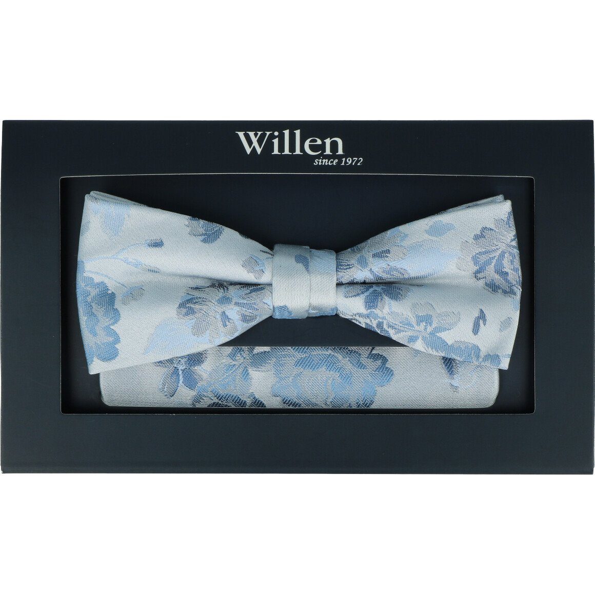 WILLEN Weste, Hemd & Krawatte/Fliege blau