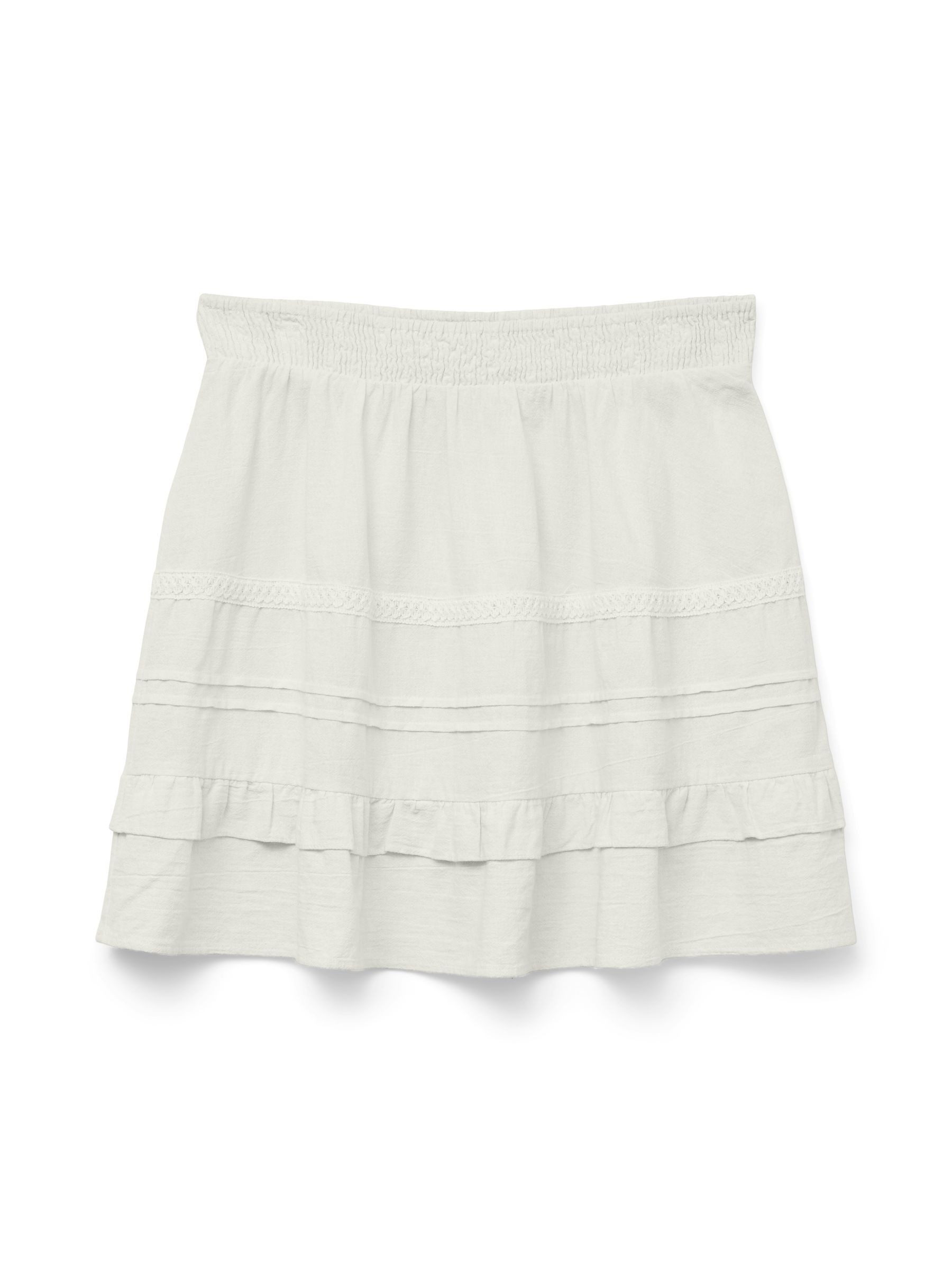 Vero Moda Sommerrock Elastischer Bund, Dreilagiges günstig online kaufen
