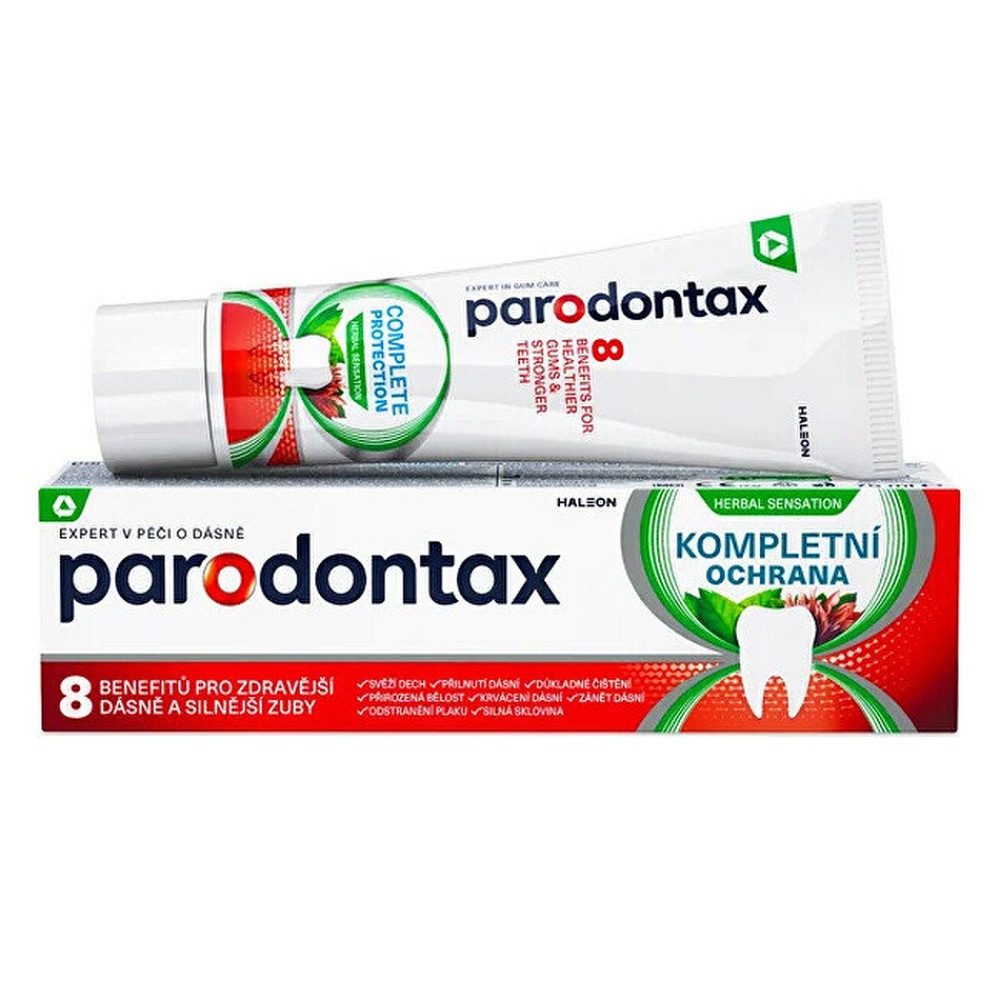 Parodontax Zahnpasta Vollständiger Schutz Pflanzliche Zahnpasta 75ml