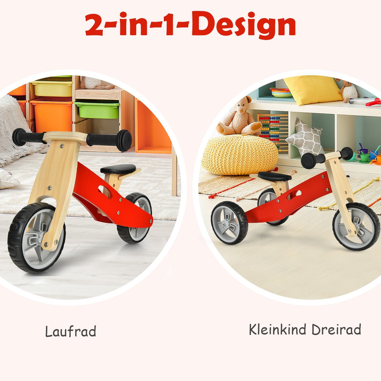 COSTWAY Laufrad »Kinderlaufrad, Balance Bike ohne Pedal«, für Kinder von  18-36 Monate online kaufen | OTTO