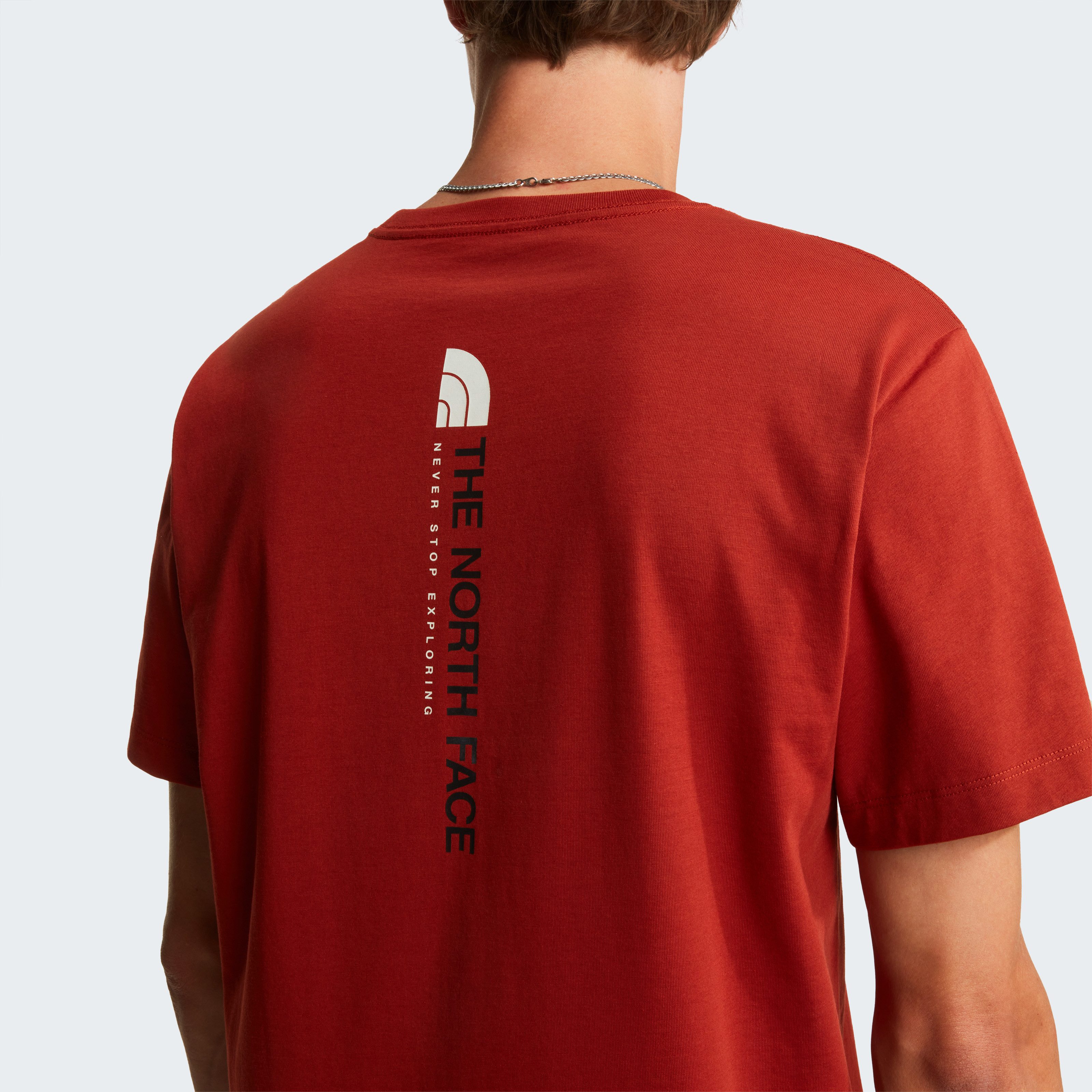 The North Face T-Shirt M VERTICAL REGULAR SHORT SLEEVE TEE-GRAPHIC normale Passform, kurze Ärmel, für Sportmode und Outdoormode – Bild 5 von 5