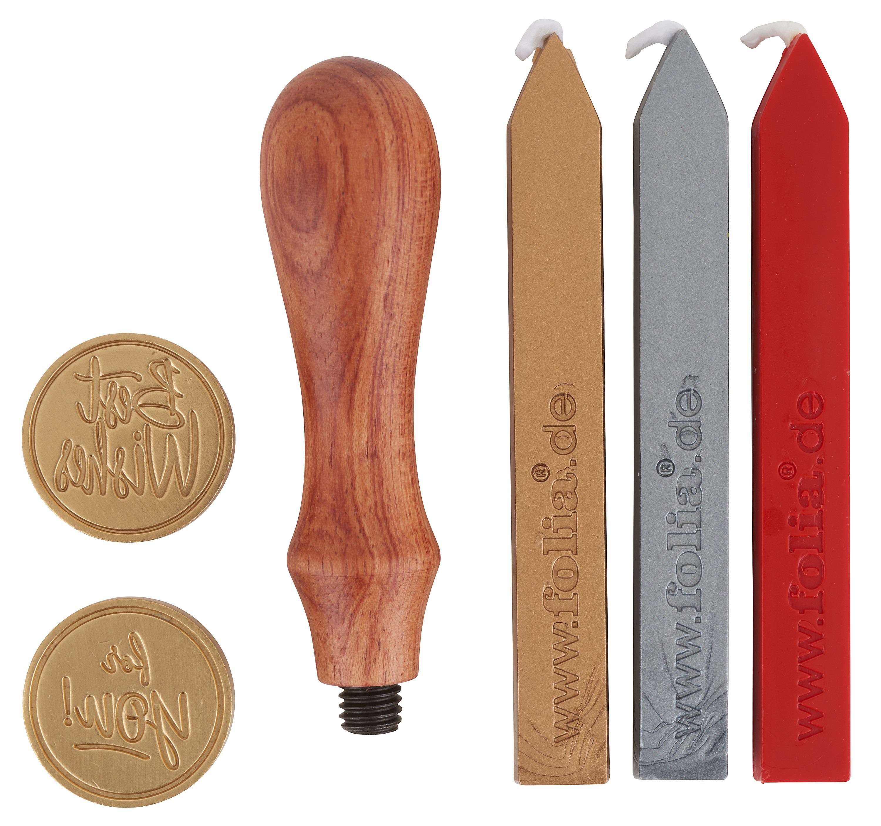 Folia Марки Siegel-Set, inkl. Handgriff