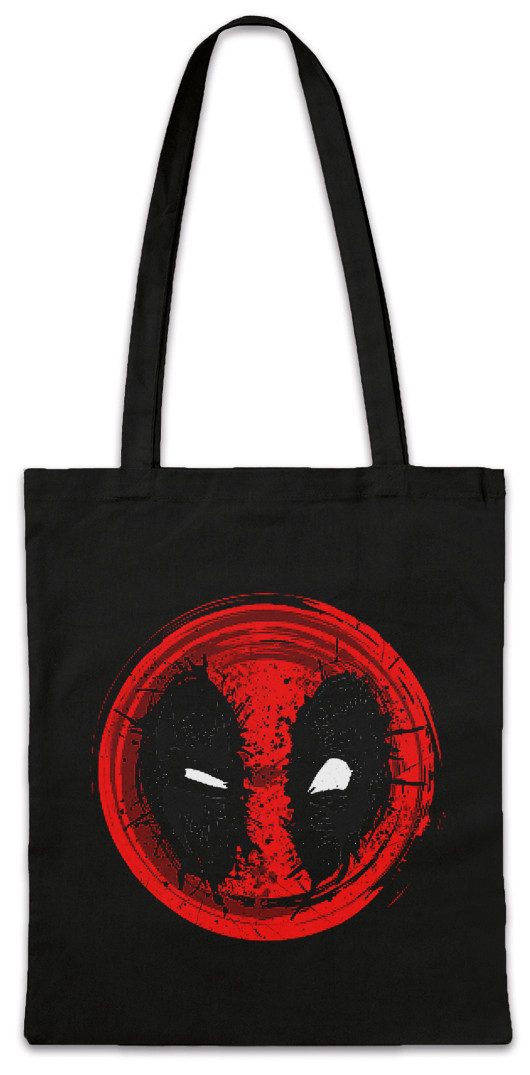Beuteltasche Mutant Mask II Stofftasche Vigilante Skull Punisher Deadpool Logo