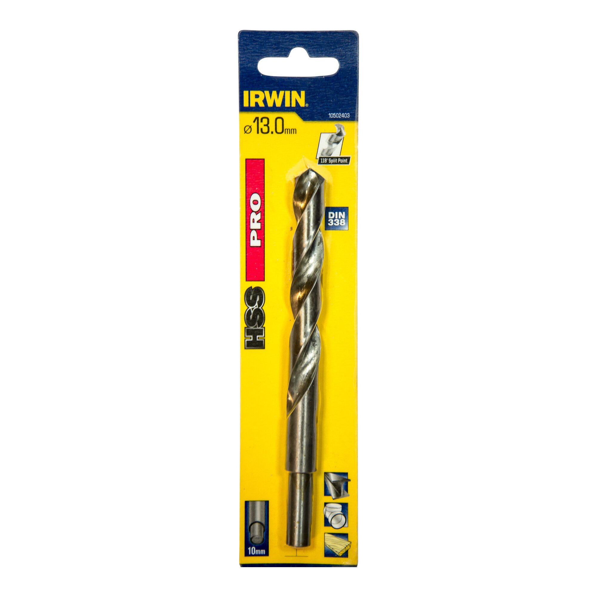 IRWIN Metallbohrer Irwin Metallbohrer HSS 13,0x151x101mm SB10