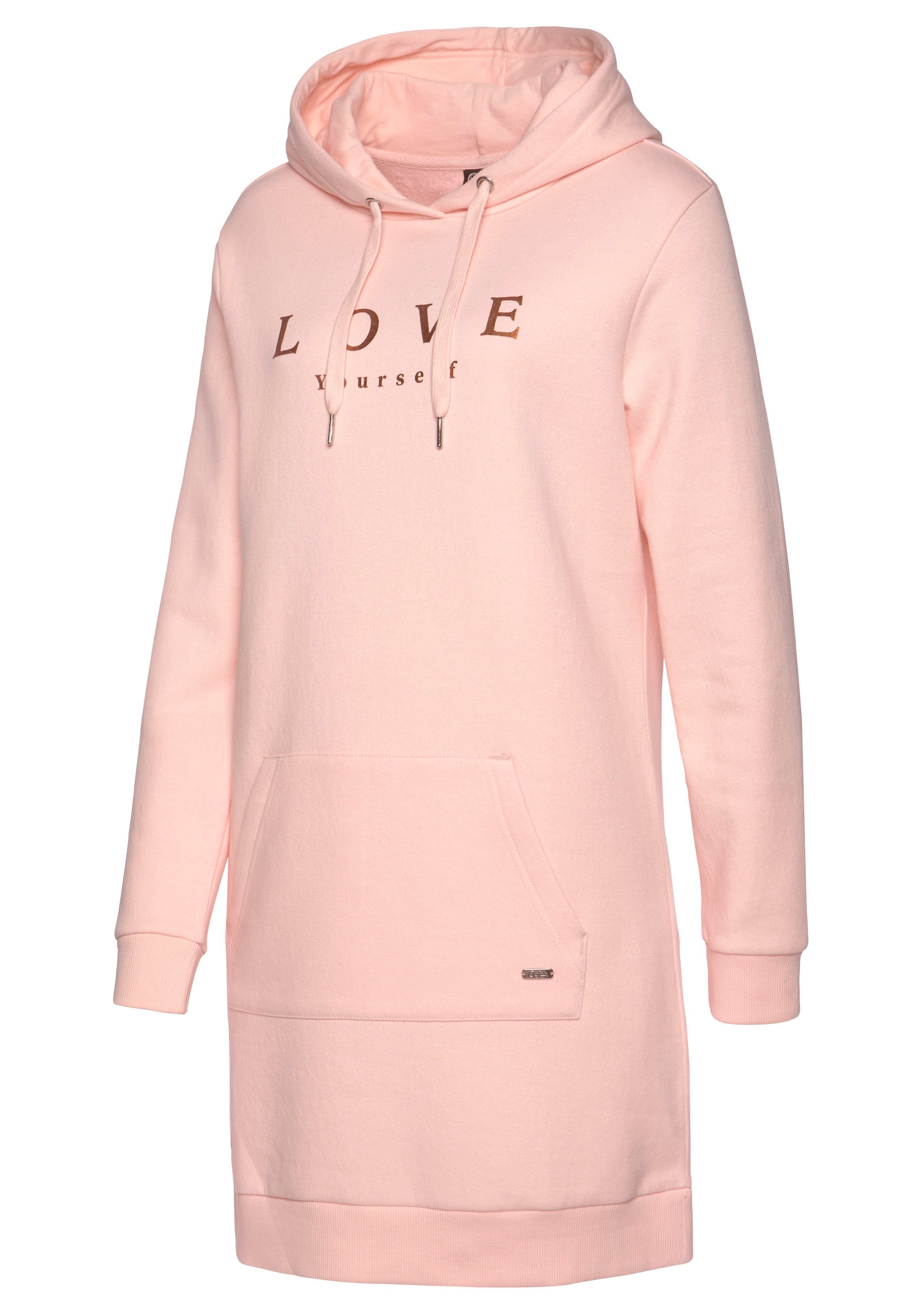 Buffalo Sweatkleid mit Kängurutasche, Loungewear