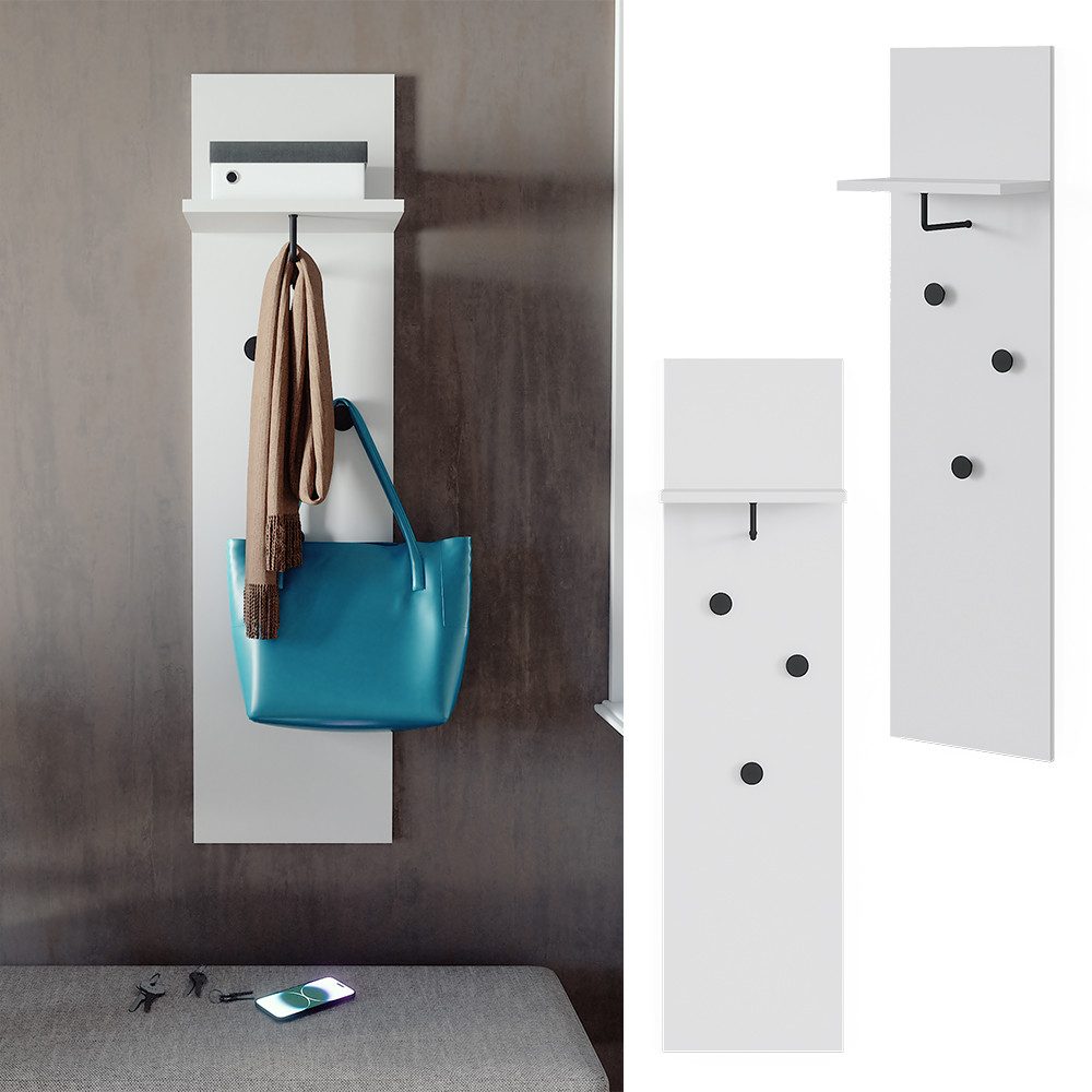 Vicco Garderobenschrank Siri, Weiß, 36 x günstig online kaufen