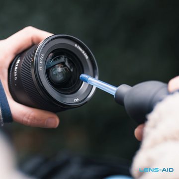 Lens-Aid Kamerazubehör-Set Großer Power-Blasebalg zur Reinigung von Kamera, Objektiv, Tastatur, (3 tlg), zwei wechselbare Düsen