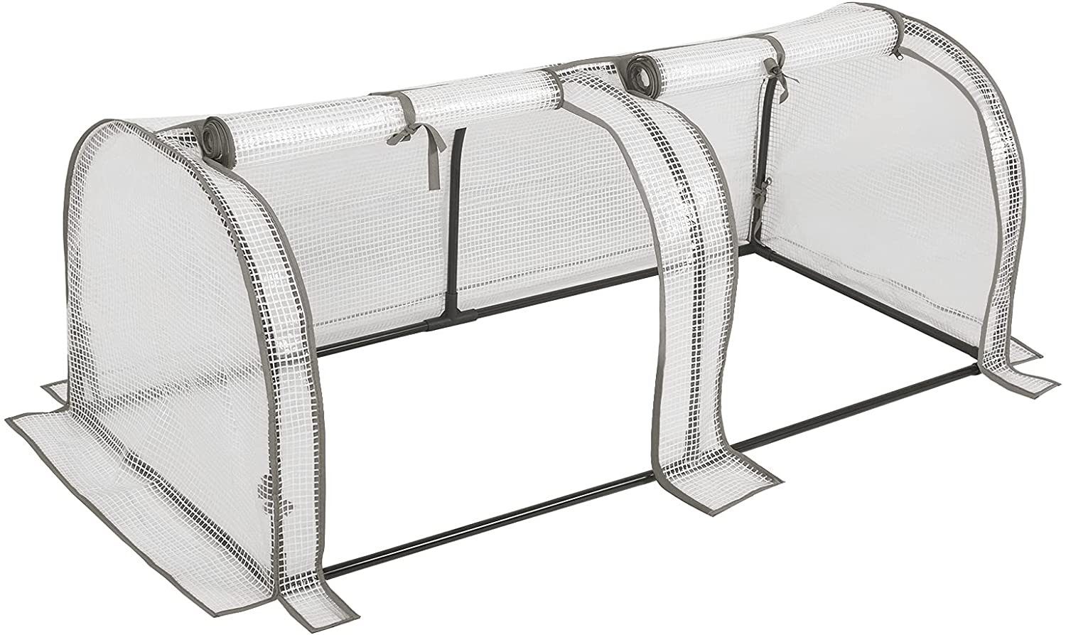 Woltu Gewächshaus, PE halbtransparent 130 g/m² günstig online kaufen